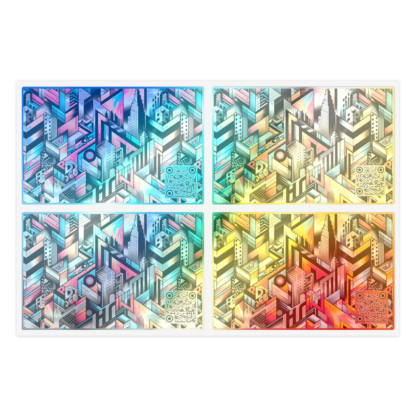 Graffiti Revival Urban Street Art Sticker Sheets - 8404 Design-62