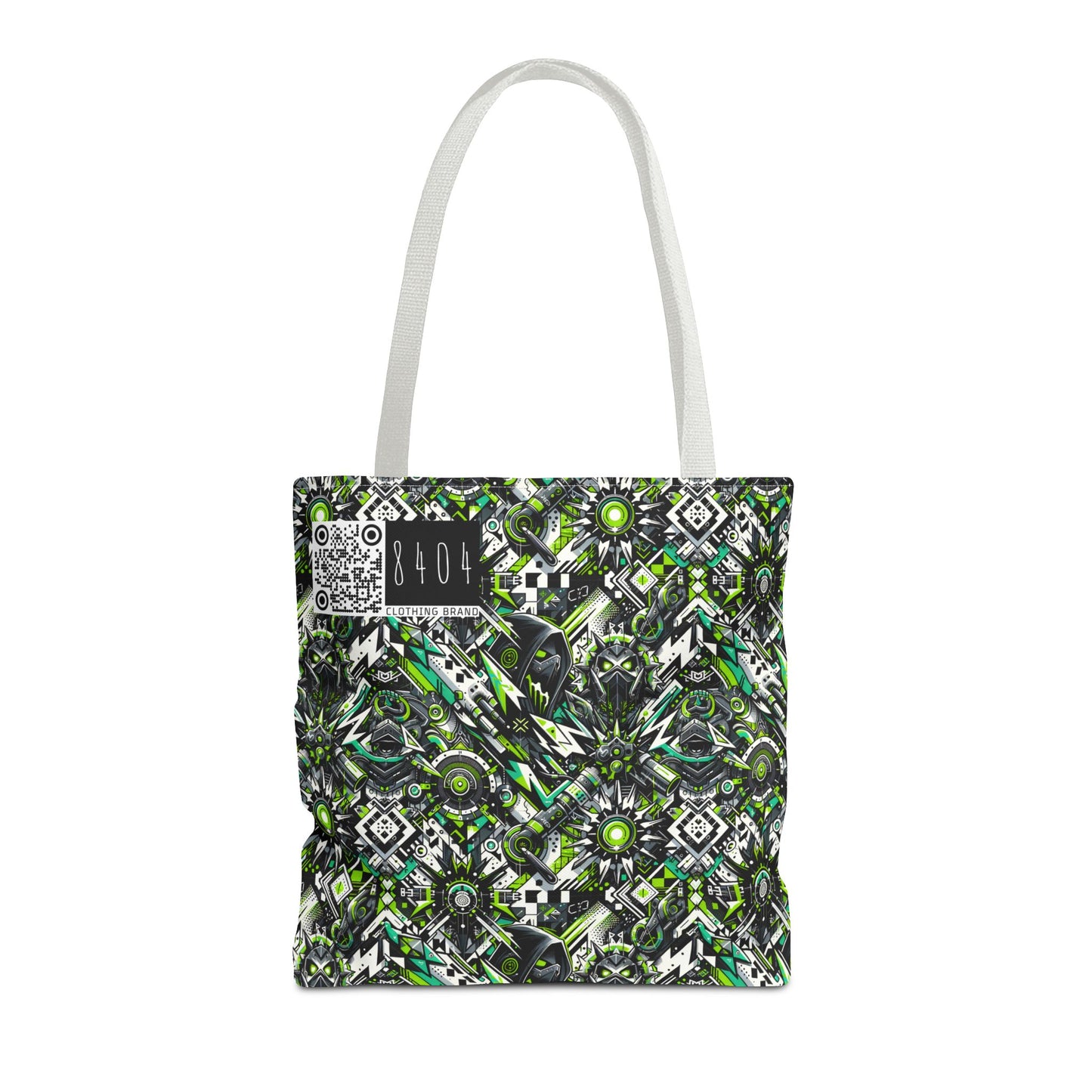 Graffiti Tech Fusion Bold Streetwear Fusion Tote Bag - 8404 Design-50