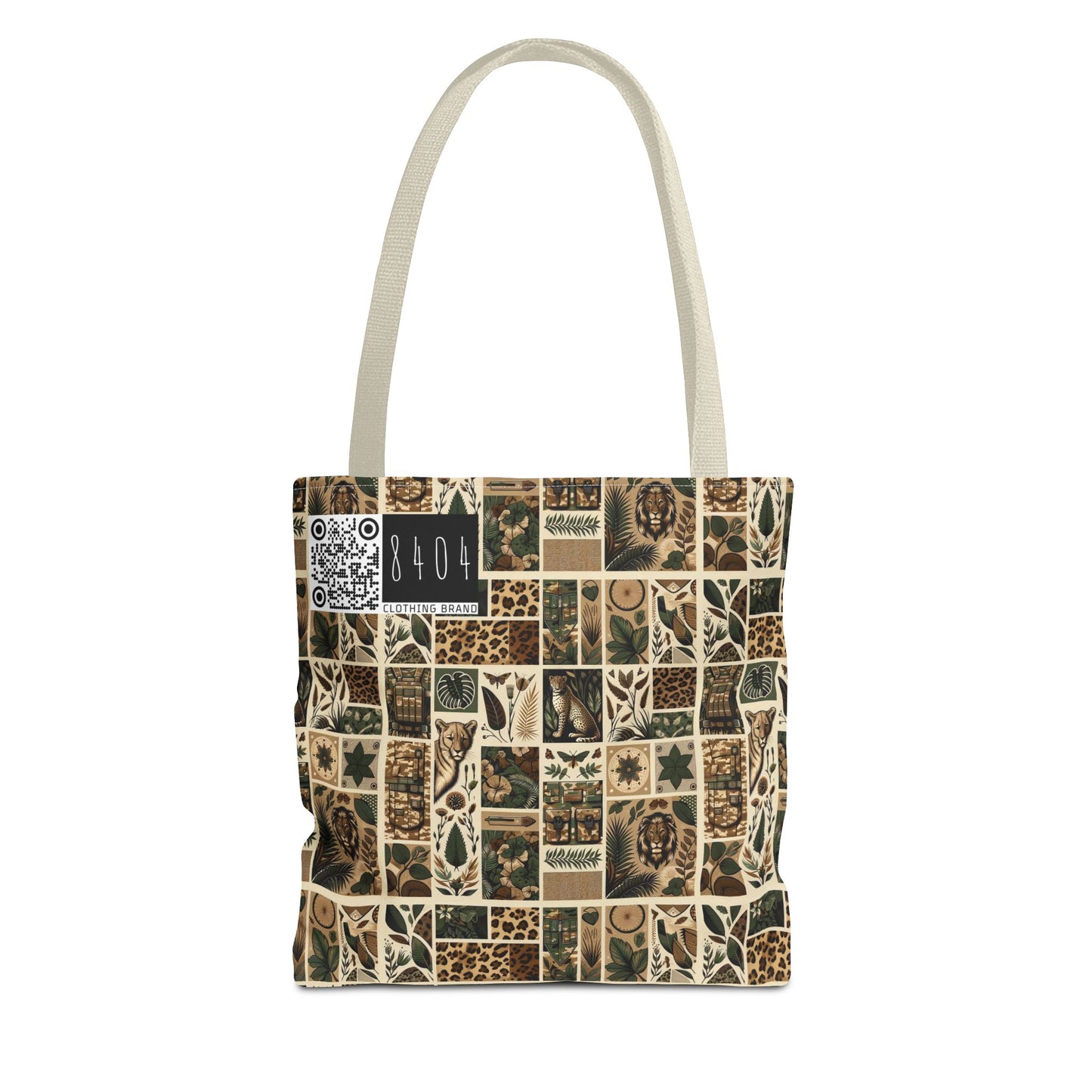 Streetwear Safari Urban Jungle Explorer Tote Bag - 8404 Design-51