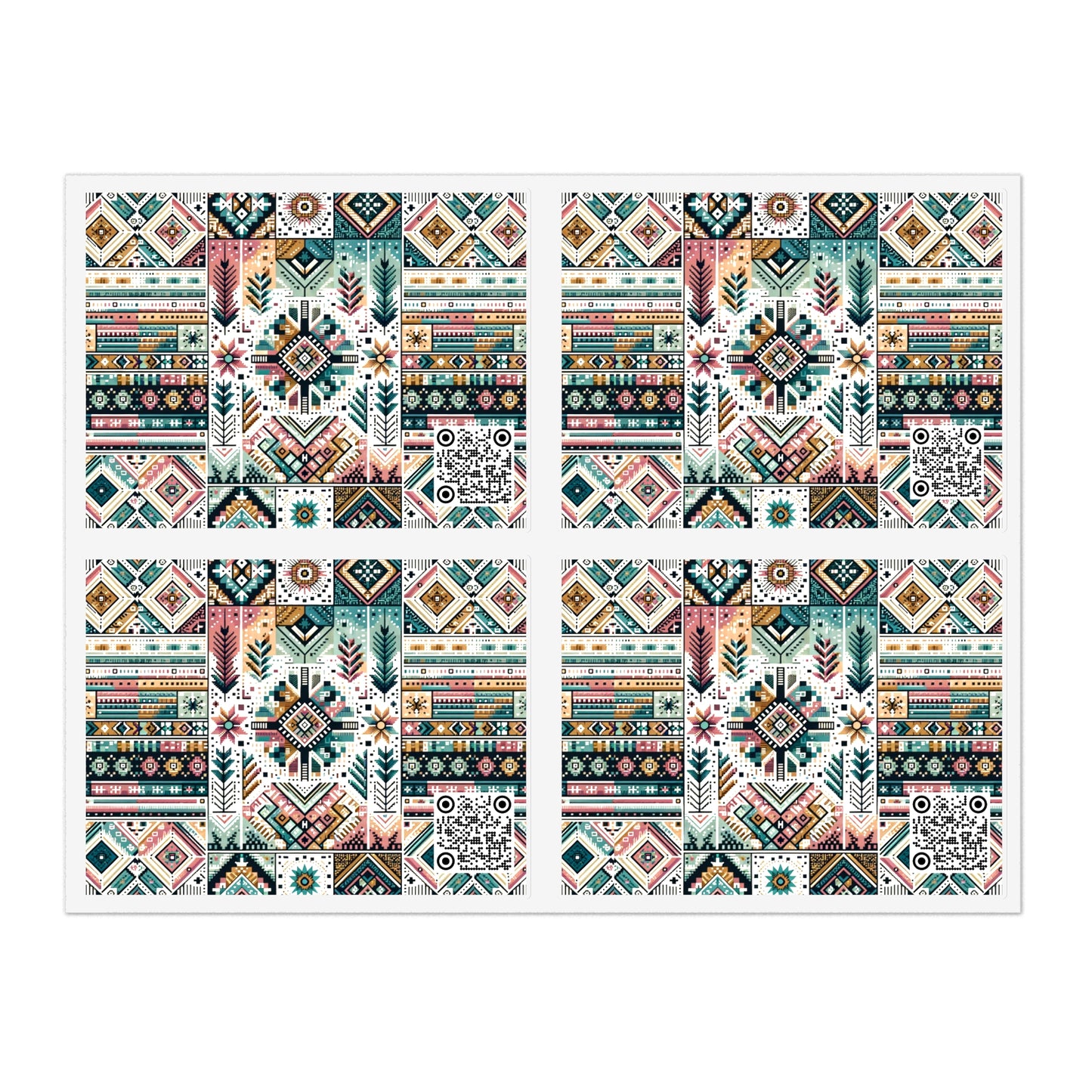 Digital Artisanal Fusion Digital Artisanal Sticker Sheets - 8404 Design-49