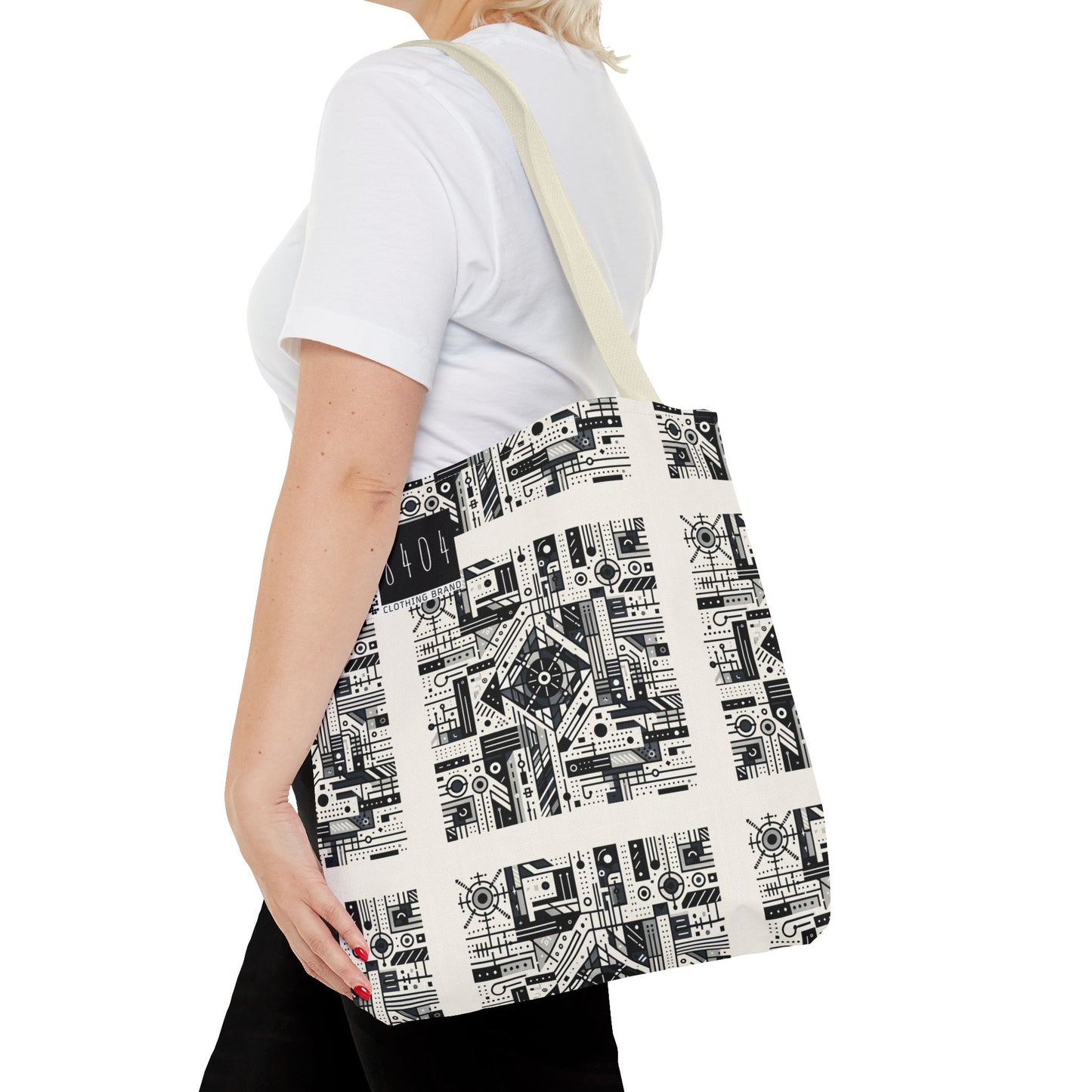 Digital Minimalism Minimalist Tech Tote Bag - 8404 Design-47