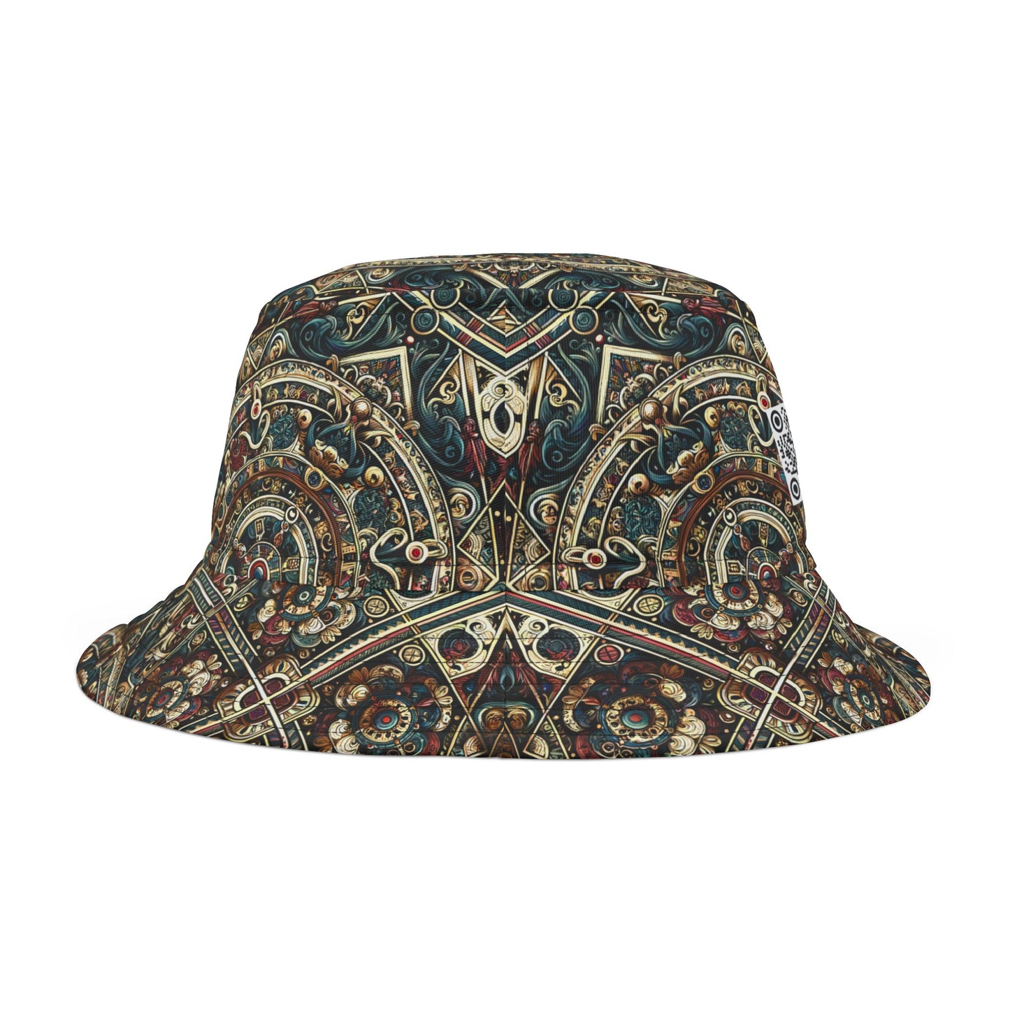 Urban Renaissance Historical Fusion With Street Edge Bucket Hat - 8404 Design-57
