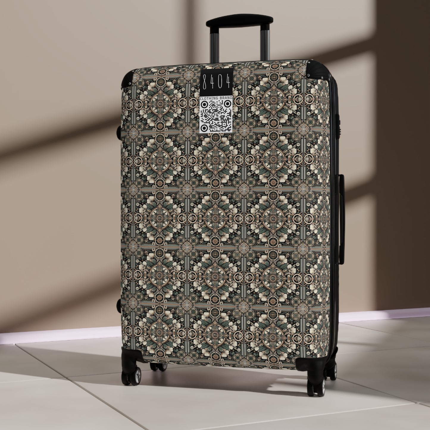 Cyber Garden Party Tech Garden Extravaganza Suitcase - 8404 Design-66