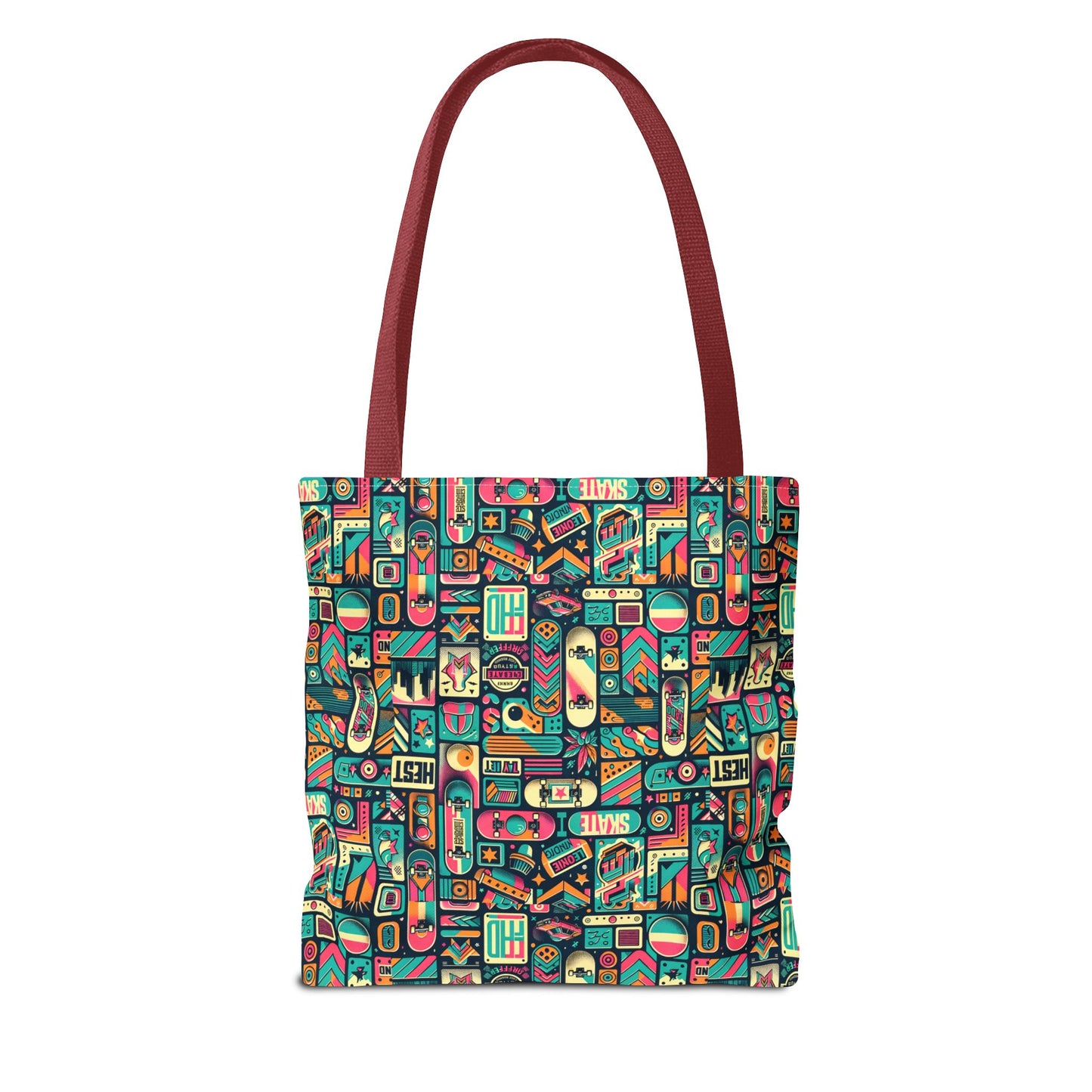 Skate Culture Revival Urban Retro Cool Tote Bag - 8404 Design-61