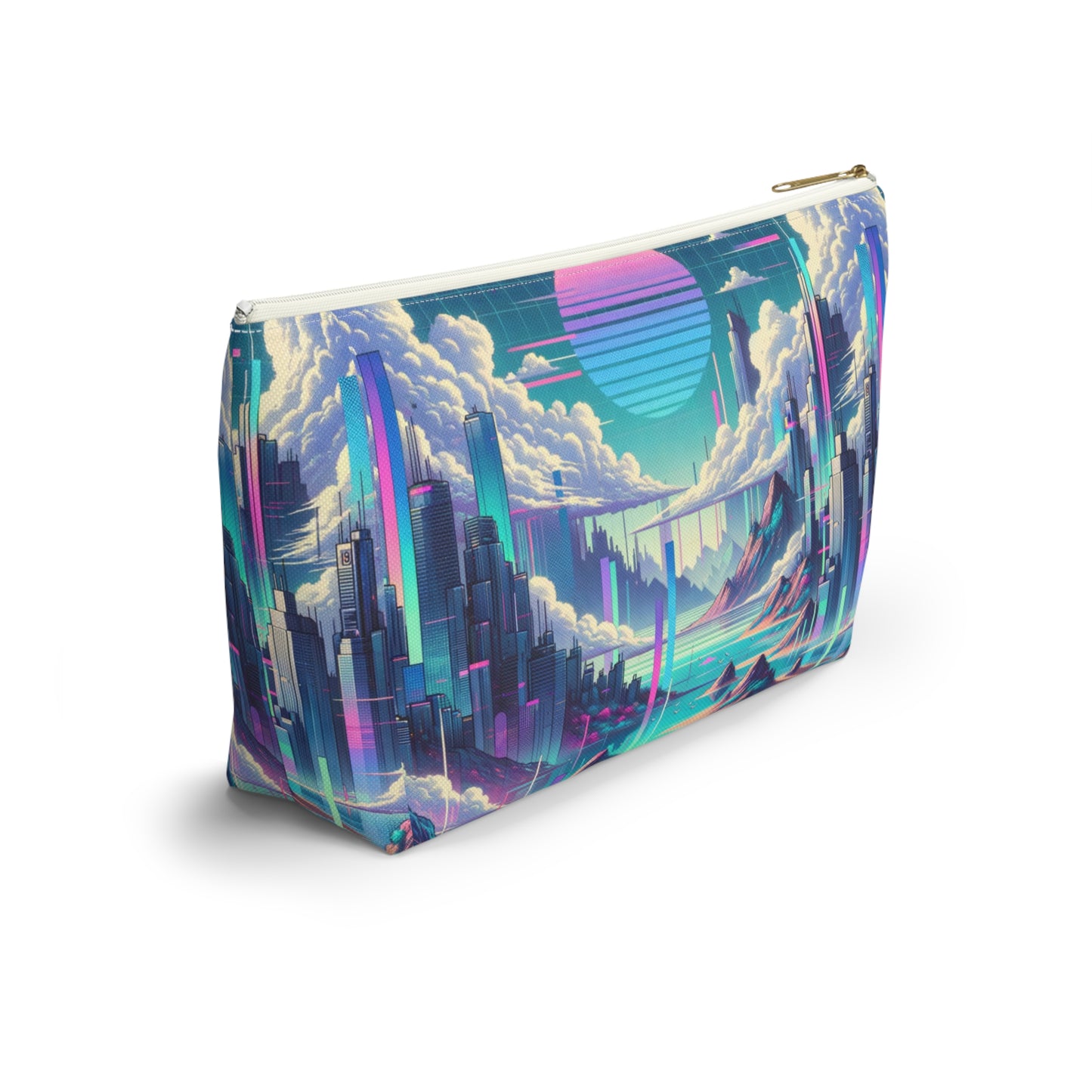 Digital Dreamscapes Digitally-Inspired Streetwear With a Dreamy, Surreal Twist Accessory Pouch W T-Bottom - 8404 Design-53