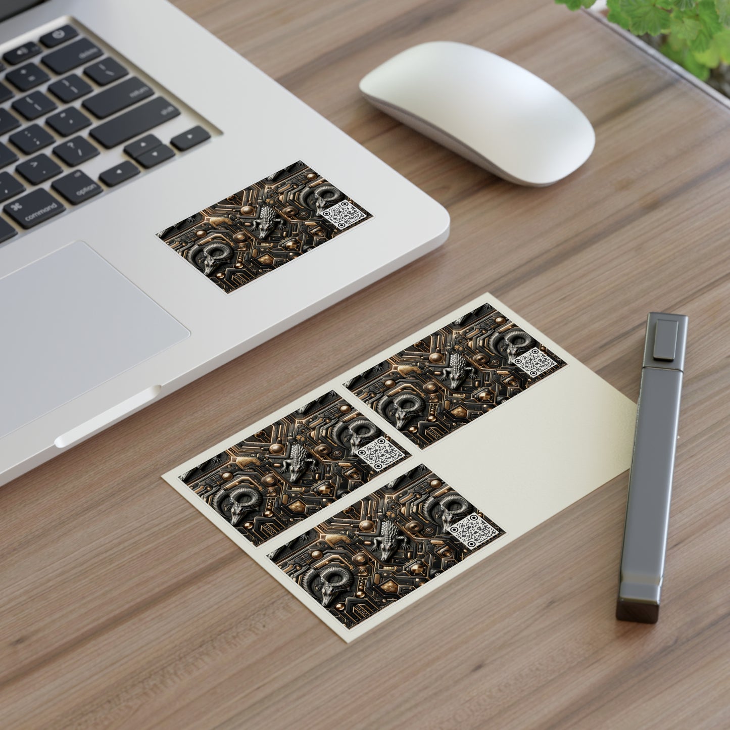 Tech Noir Fusion Sleek Tech Luxe Sticker Sheets - 8404 Design-62