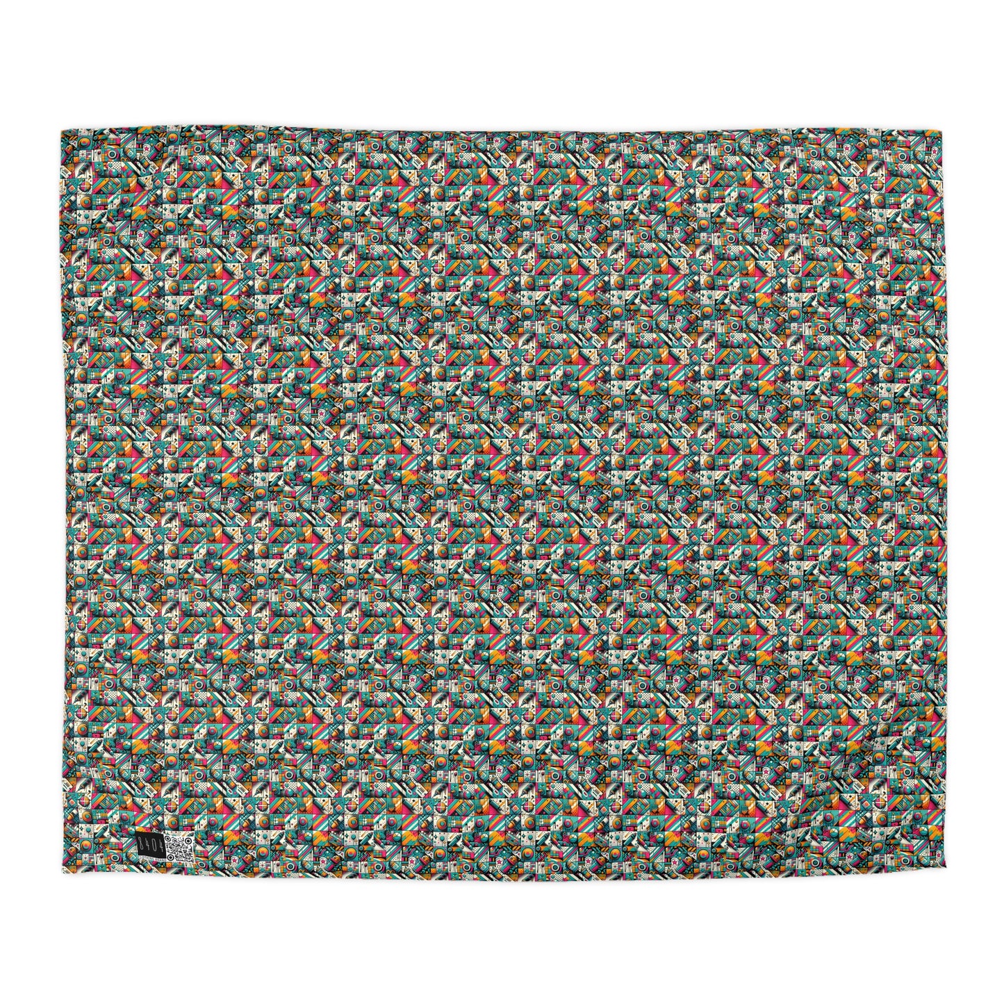 Graffiti Fusion Modern Street Art Fusion Microfiber Duvet Cover - 8404 Design-58
