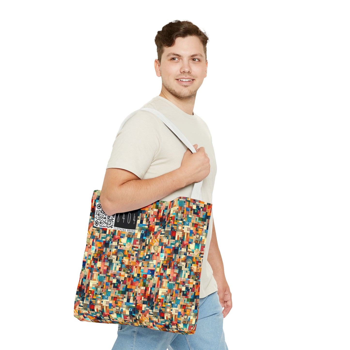 Digital Artistic Expression Artistic Streetwear Tote Bag - 8404 Design-46