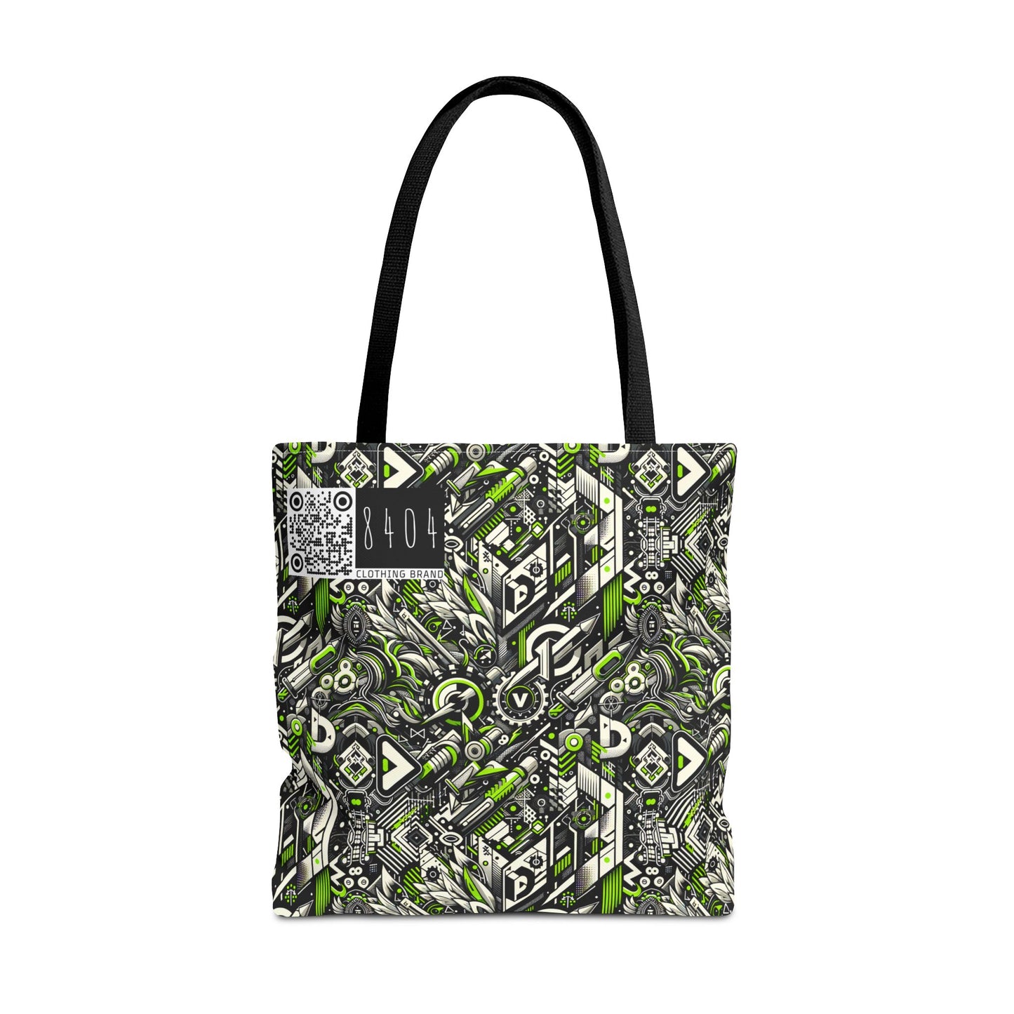 Graffiti Tech Fusion Bold Streetwear Fusion Tote Bag - 8404 Design-59