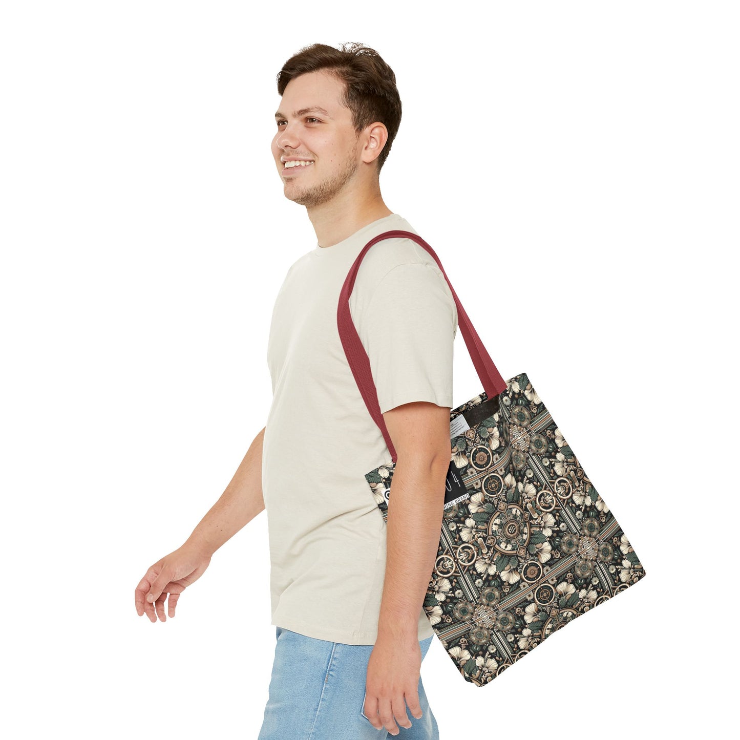 Cyber Garden Party Tech Garden Extravaganza Tote Bag - 8404 Design-66