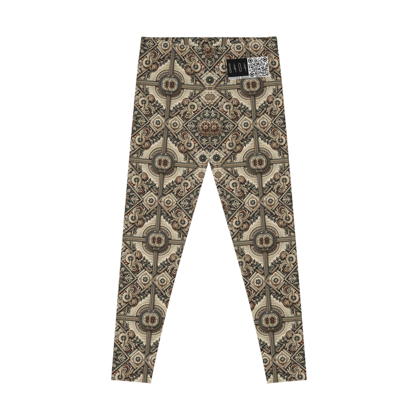 Graphic Workwear Capsule Artisanal Workwear Fusion Stretch Leggings - 8404 Design-61