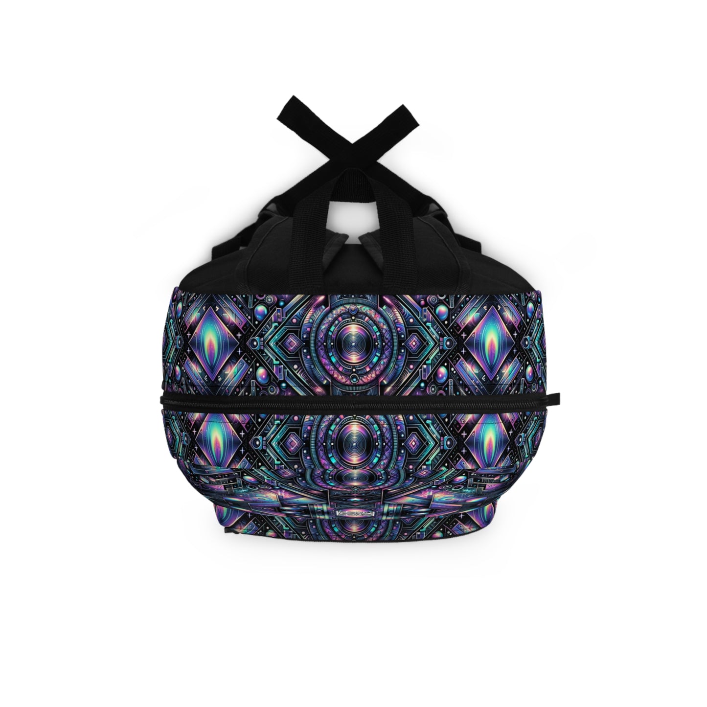 Galactic Hues Tech-Forward Cosmic Fusion Backpack - 8404 Design-58
