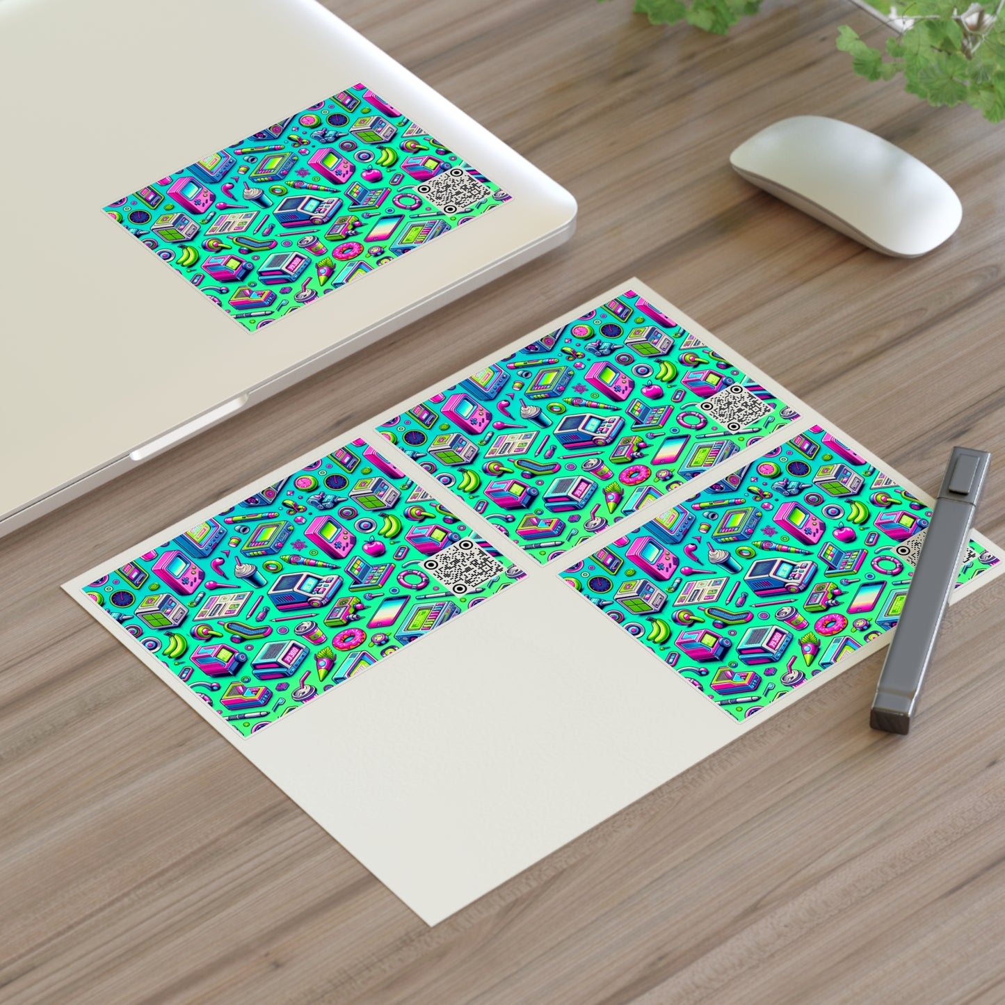 Y2k Revival Nostalgic Futurism Sticker Sheets - 8404 Design-48