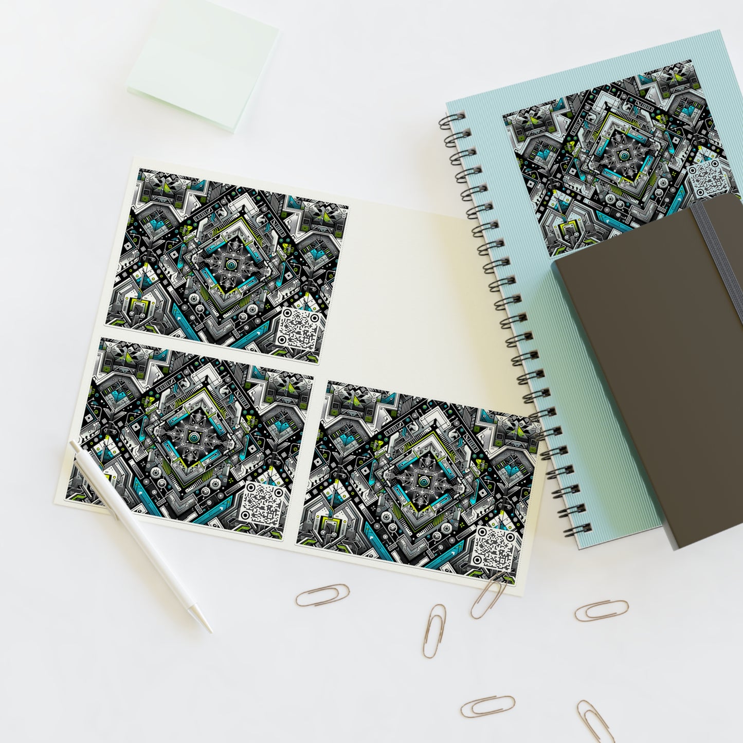 Sticker Sheets Future Tech
