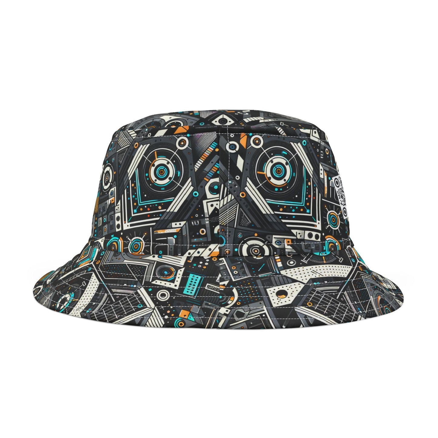 Tech-Forward Athleisure Sleek Tech Aesthetic Bucket Hat - 8404 Design-56