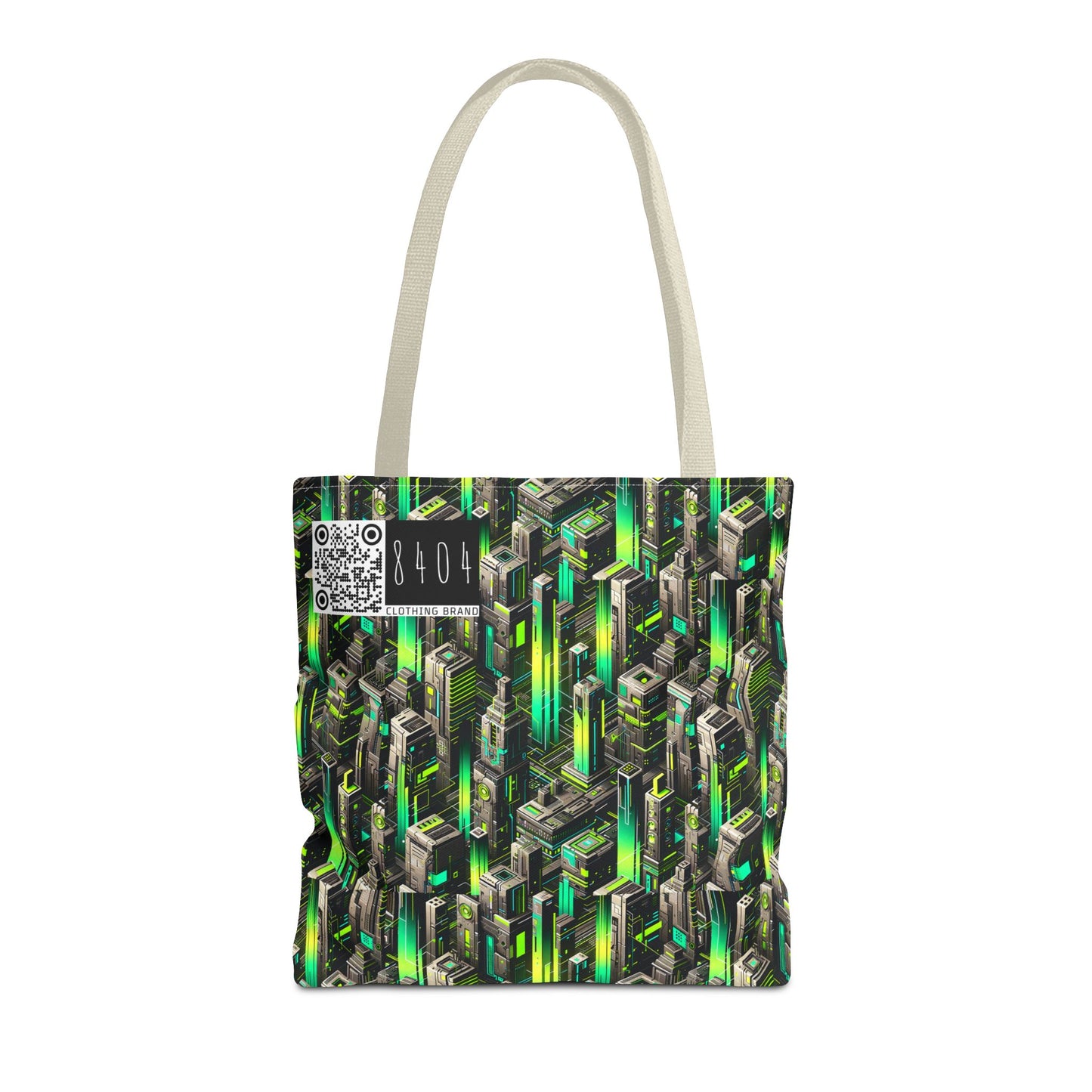 Digital Rebellion Tech-Forward Streetwear Tote Bag - 8404 Design-63