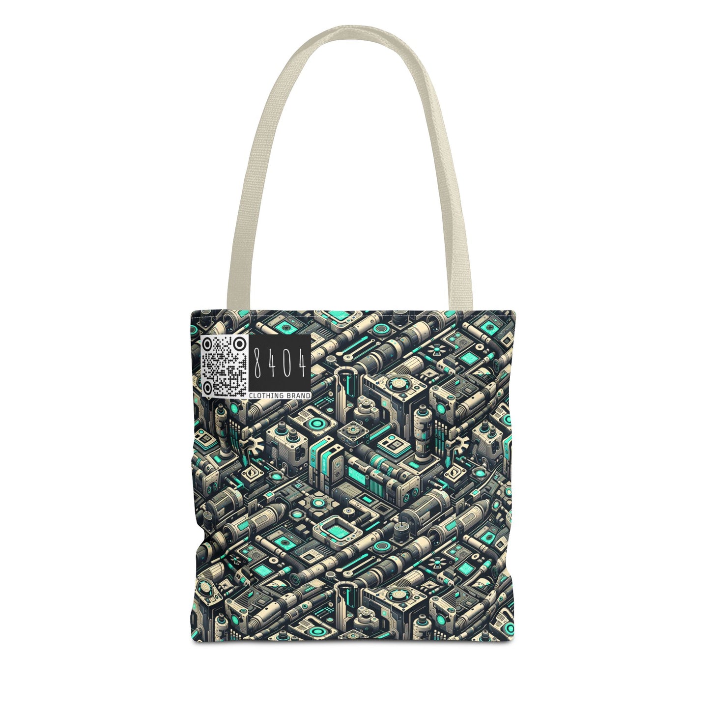 Tech Utility Fusion Modern Tech Streetwear Tote Bag - 8404 Design-49
