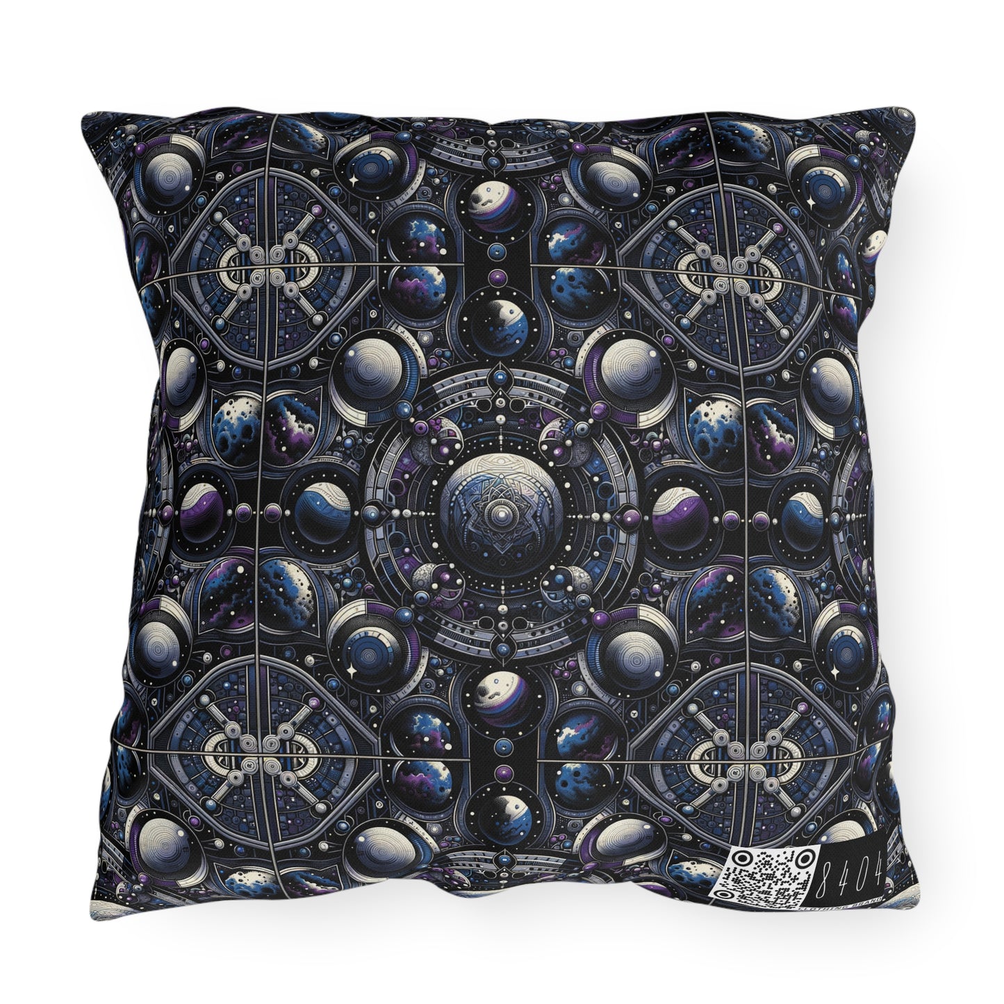 Tech Astronaut Tech-Forward Streetwear Meets Space Exploration Outdoor Pillow - 8404 Design-46