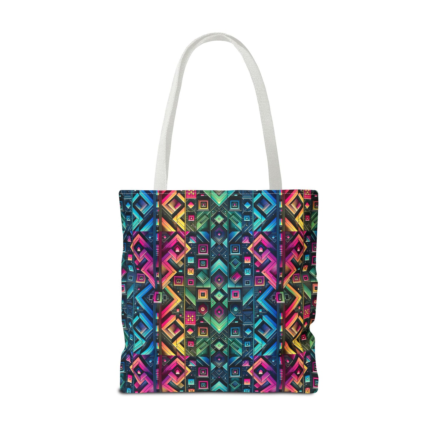 Tech-Inspired Graphics Cyberpunk Cool Tote Bag - 8404 Design-58