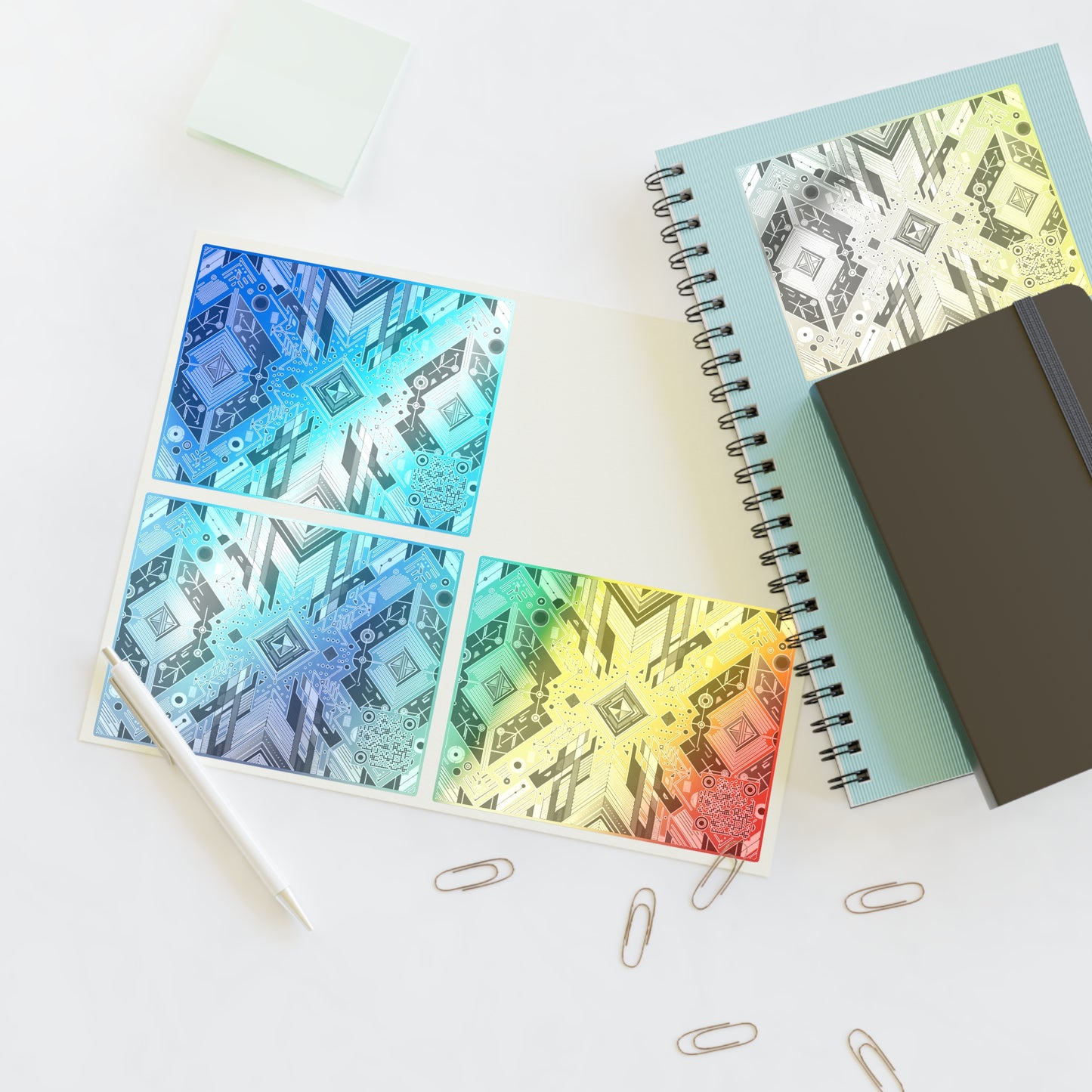 Digital Minimalism Minimalist Tech Sticker Sheets - 8404 Design-51