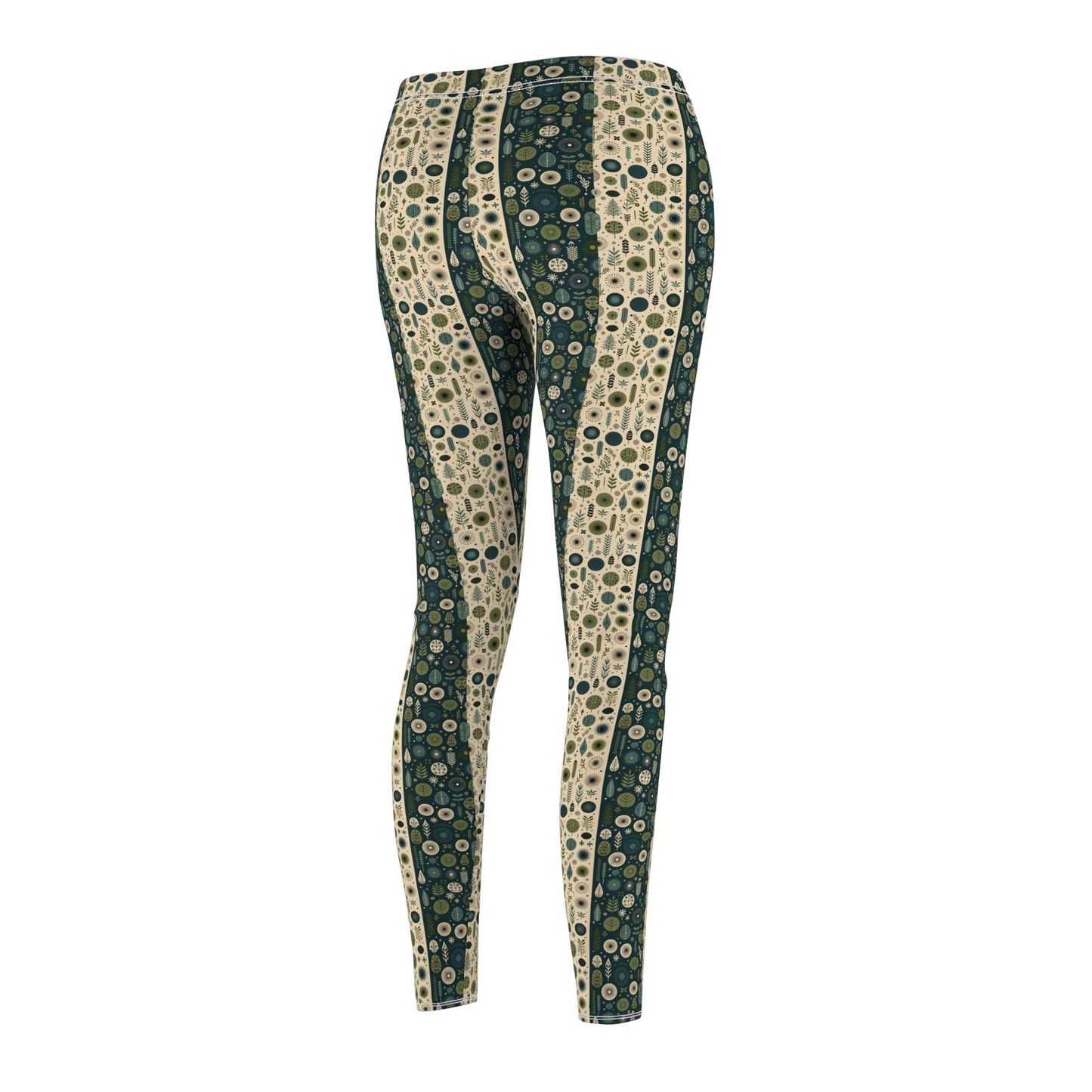 Sustainable Street Utility Sustainable Tech Streetwear Women's Cut & Sew Casual Leggings - 8404 Design-62