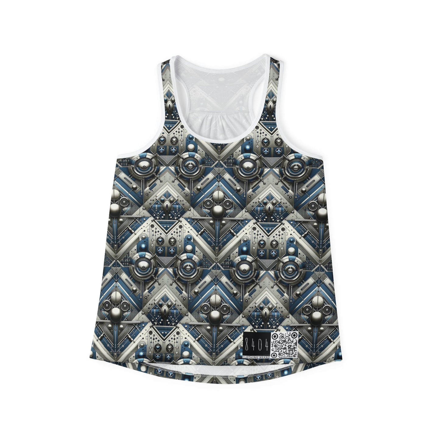 Tech Utility Fusion Tech-Forward Utility With a Futuristic Edge Women's Tank Top - 8404 Design-63