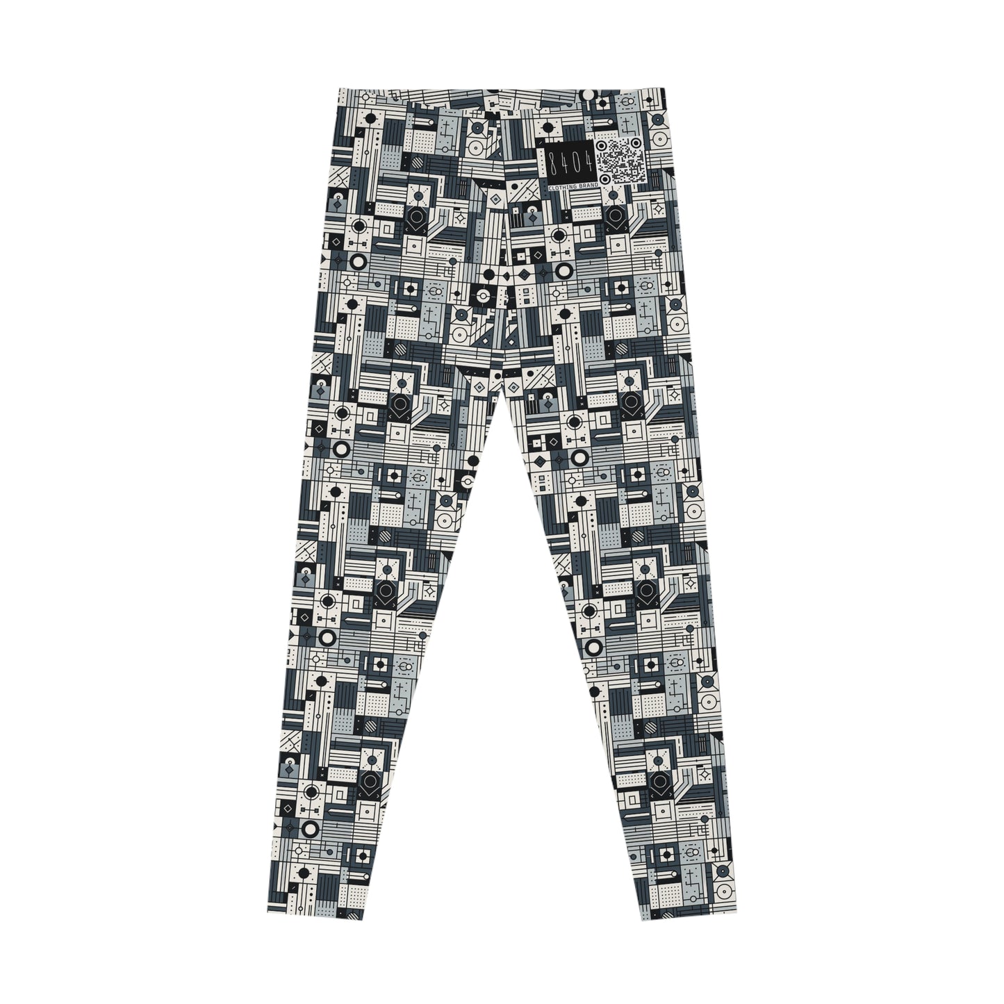 Digital Minimalism Minimalist Tech Stretch Leggings - 8404 Design-49
