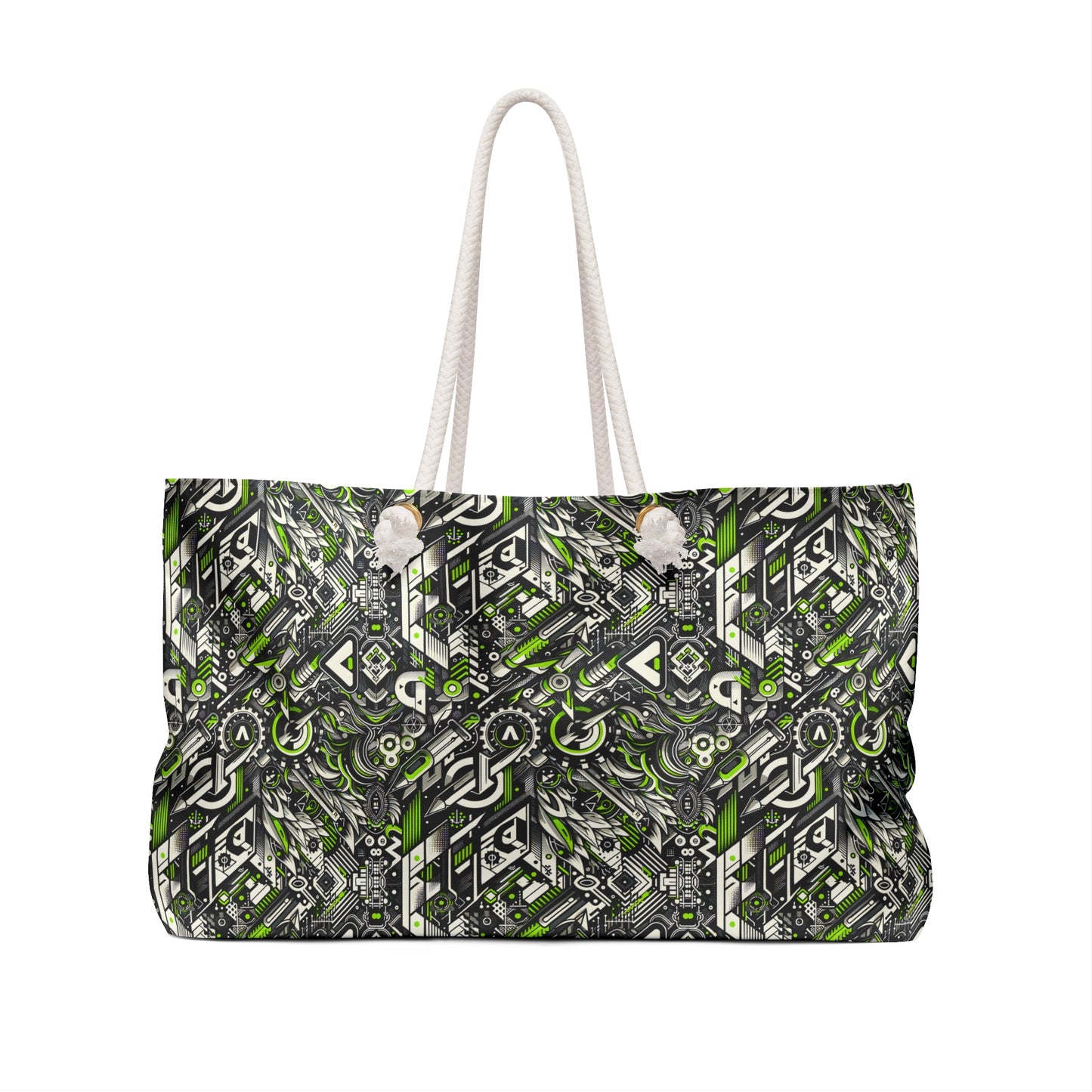 Graffiti Tech Fusion Bold Streetwear Fusion Weekender Bag - 8404 Design-59