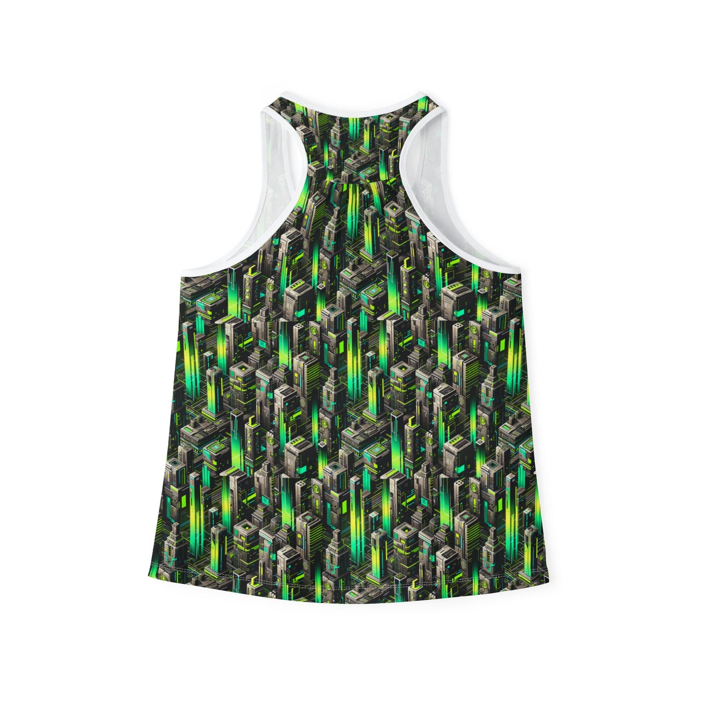 Digital Rebellion Tech-Forward Streetwear Women's Tank Top - 8404 Design-63