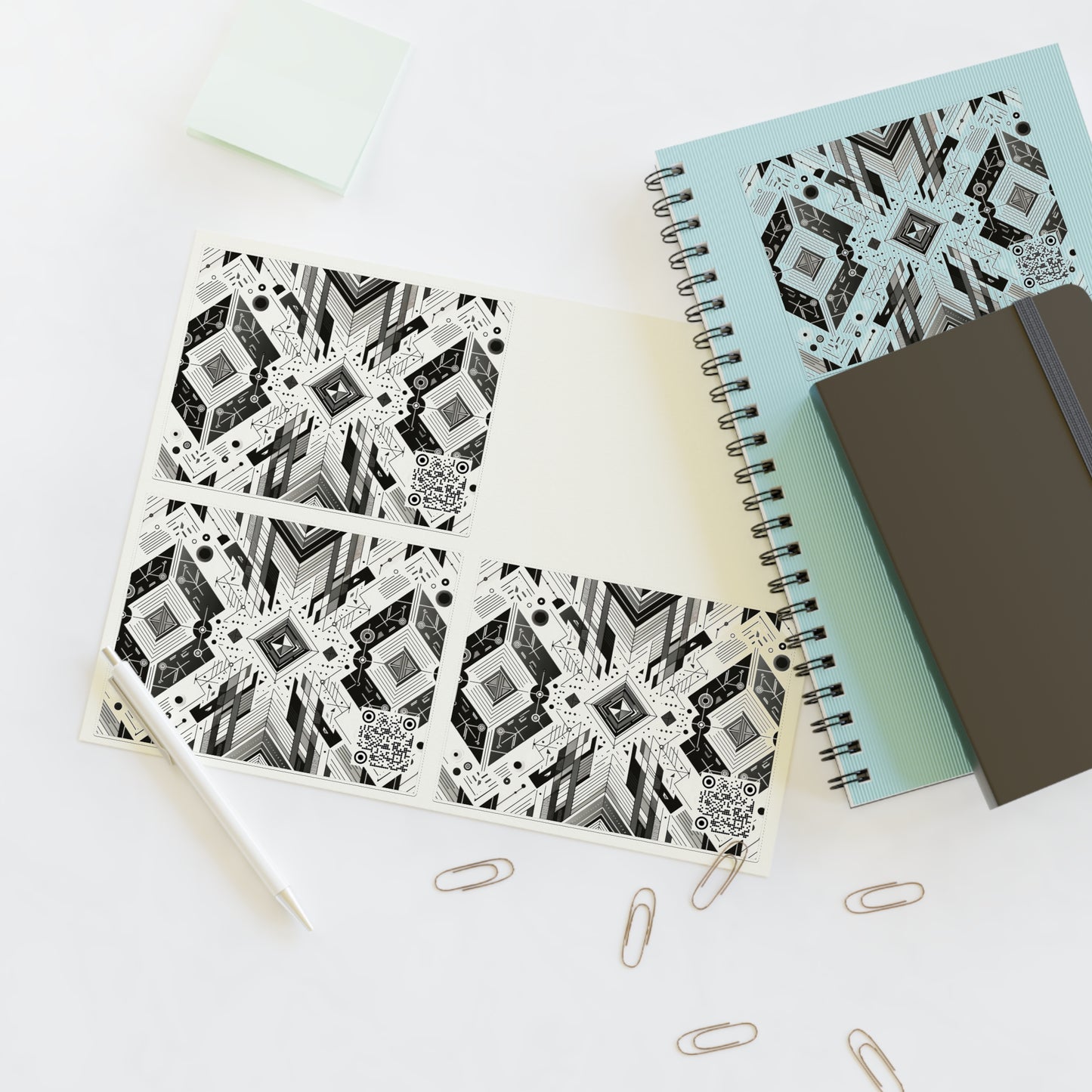 Digital Minimalism Minimalist Tech Sticker Sheets - 8404 Design-51