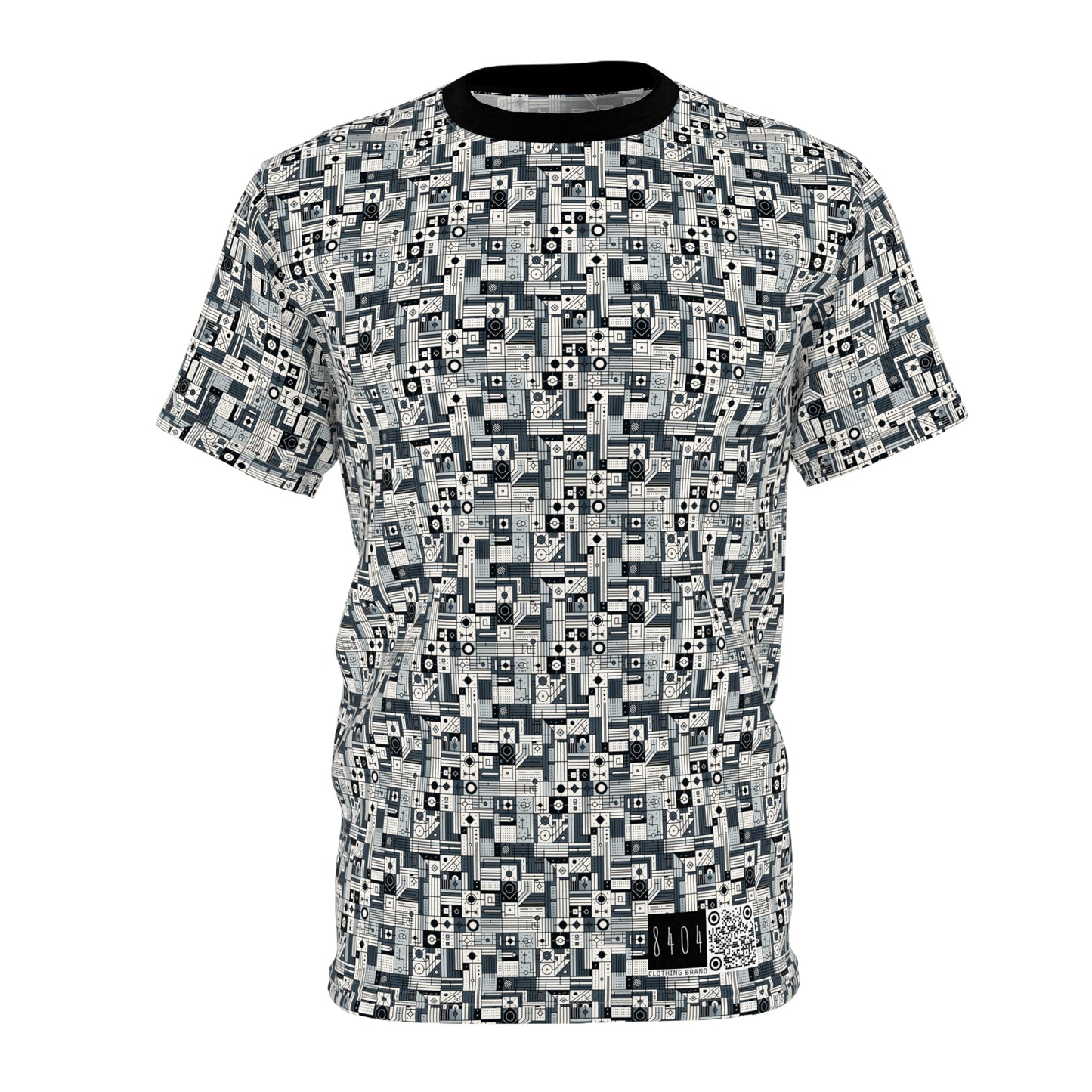 Digital Minimalism Minimalist Tech Unisex Cut & Sew Tee - 8404 Design-49