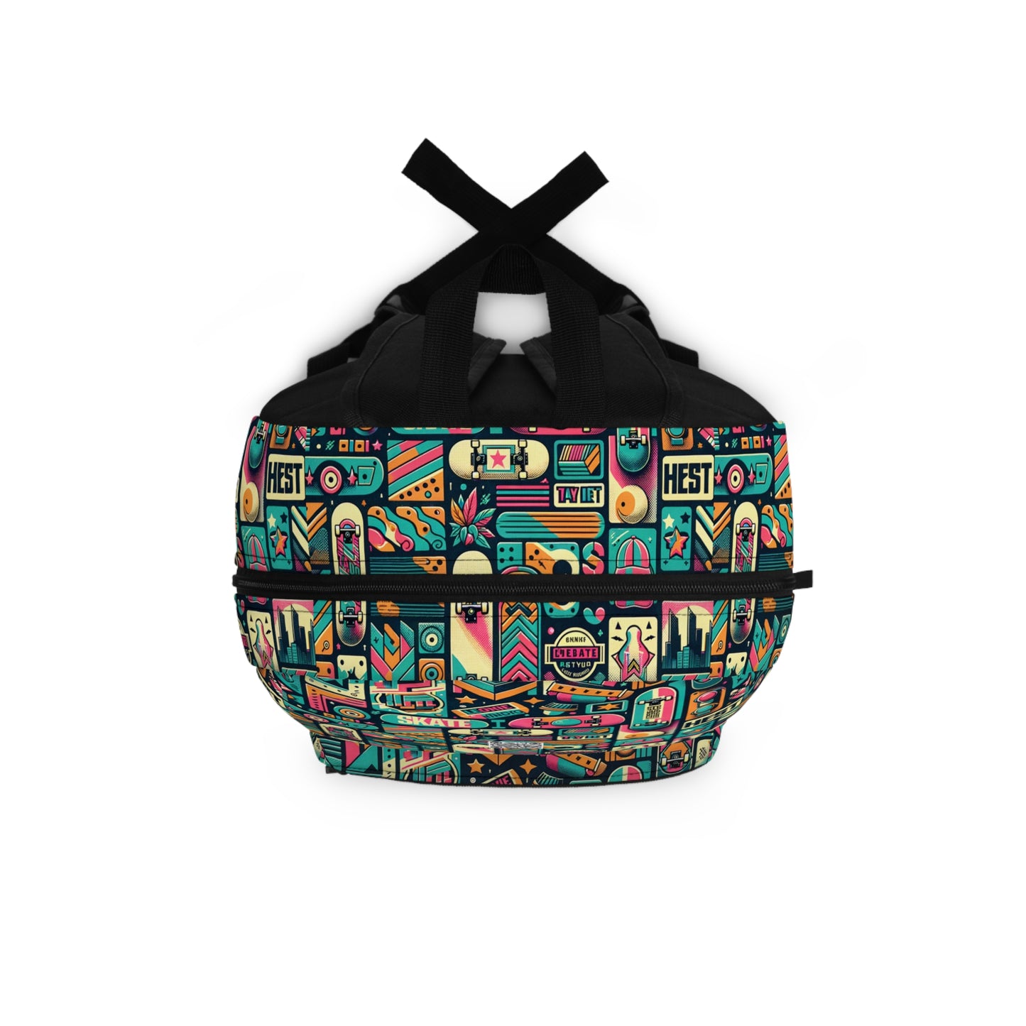 Skate Culture Revival Urban Retro Cool Backpack - 8404 Design-61