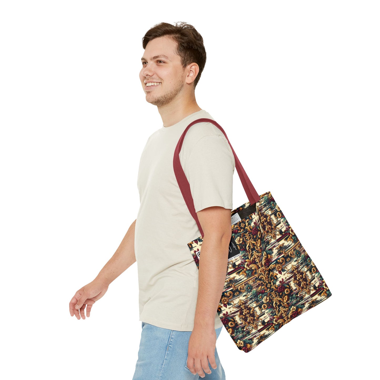 Digital Renaissance Modern Baroque Fusion Tote Bag - 8404 Design-63