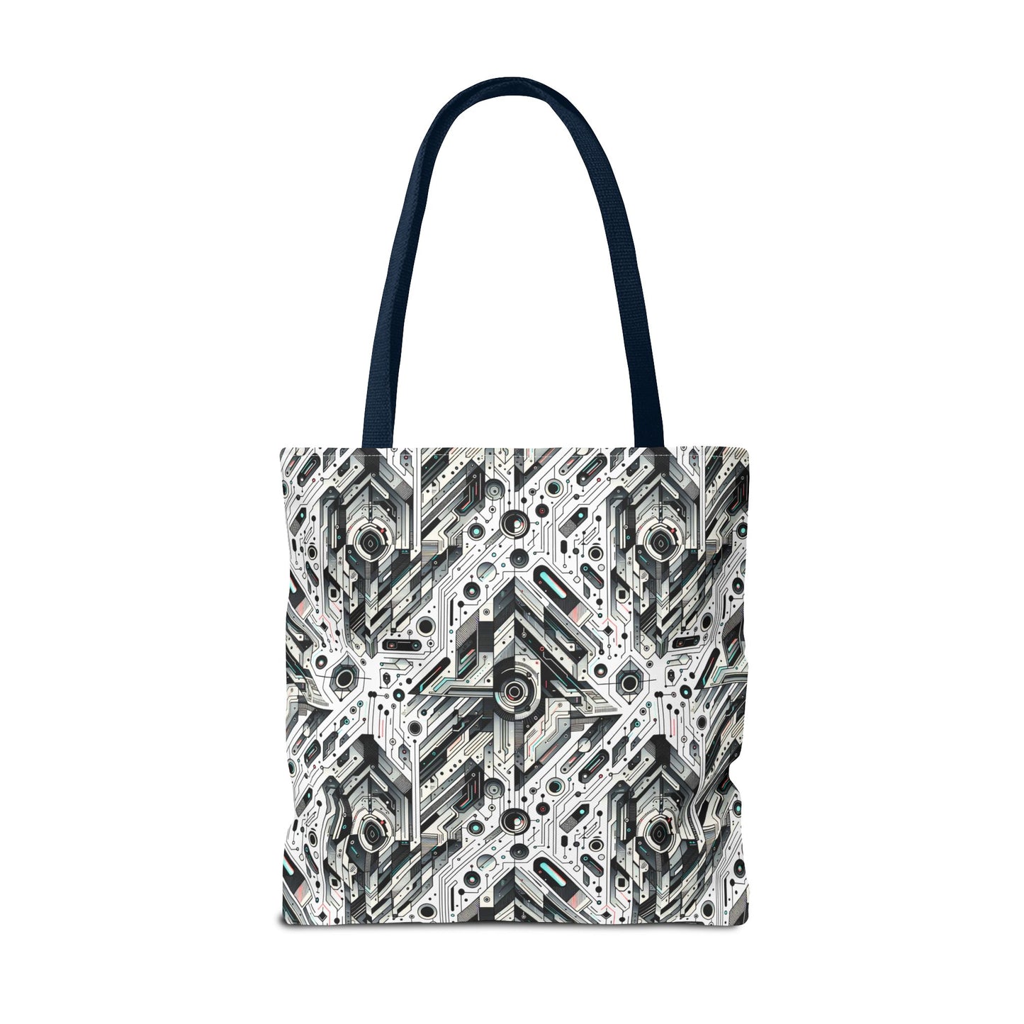 Tech-Infused Streetwear Tech-Forward Minimalism Tote Bag - 8404 Design-51
