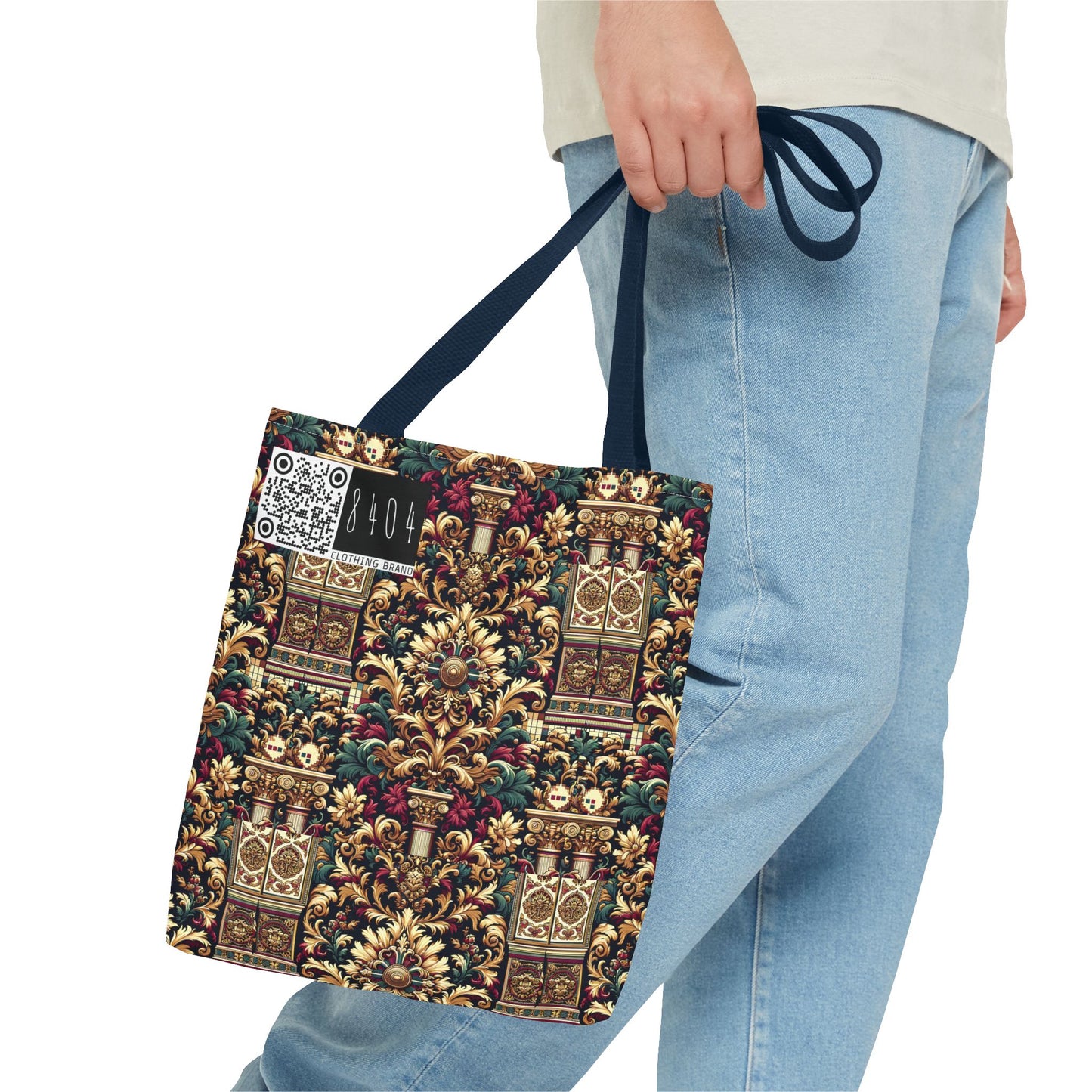 Digital Renaissance Modern Baroque Fusion Tote Bag - 8404 Design-57