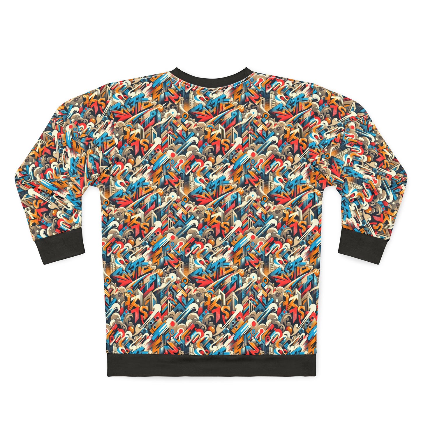 Neo-Traditional Street Art Modern Street Art Fusion Sweatshirt - 8404 Design-44