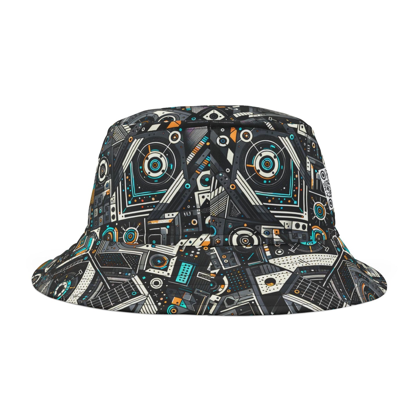 Tech-Forward Athleisure Sleek Tech Aesthetic Bucket Hat - 8404 Design-56