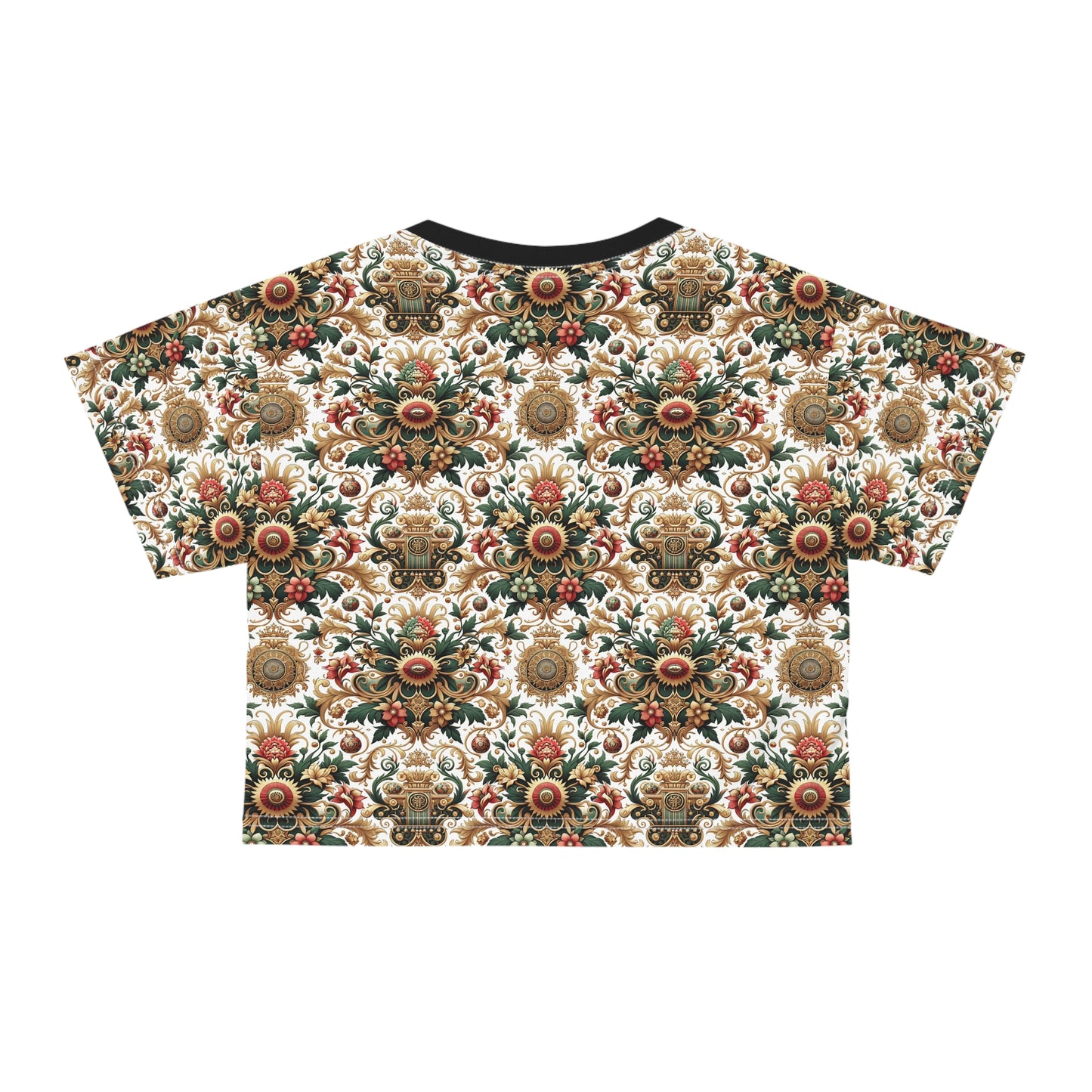 Monogram Madness Luxurious Streetwear Crop Tee - 8404 Design-68