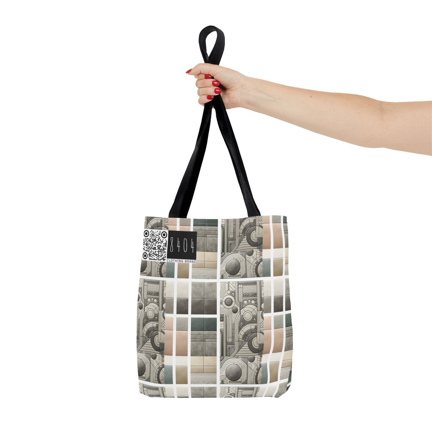Tech Utility Chic Tech-Forward Minimalist Tote Bag - 8404 Design-59
