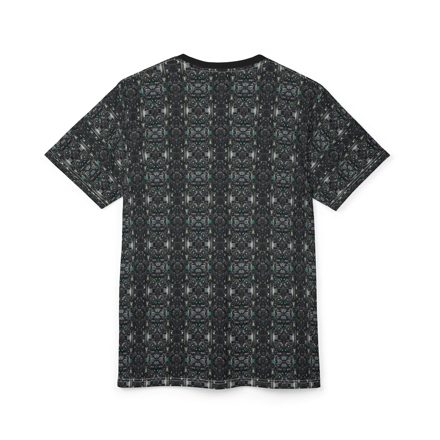 Tech Noir Tech-Forward Minimalism Unisex Cut & Sew Tee - 8404 Design-52