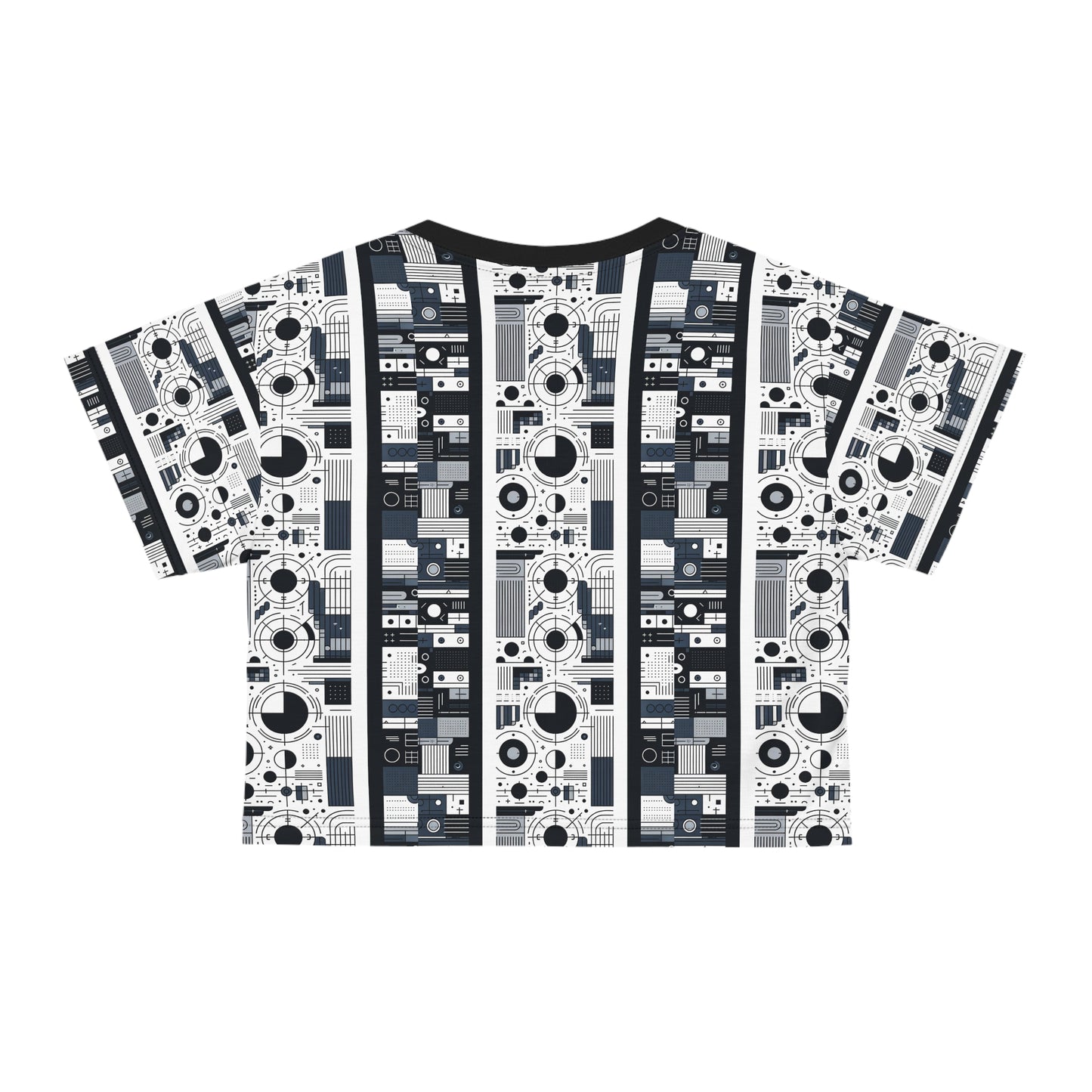 Minimalist Athleisure Minimalist Tech Crop Tee - 8404 Design-54