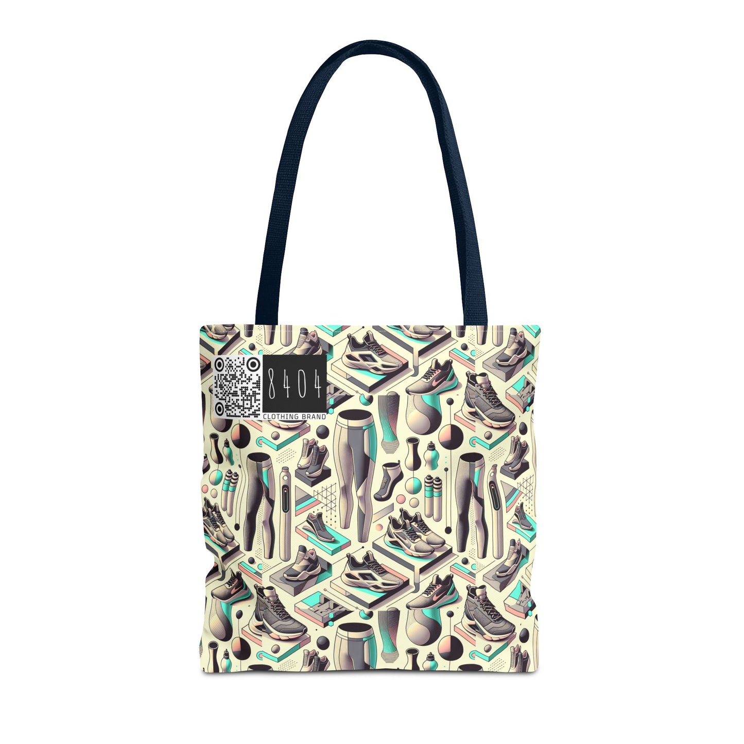 Tech-Infused Athleisure Futuristic Athletic Tech Tote Bag - 8404 Design-44
