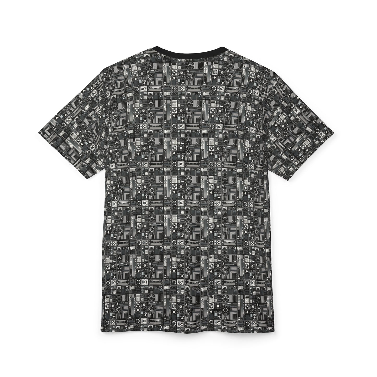 Digital Minimalism Minimalist Tech Unisex Cut & Sew Tee - 8404 Design-62