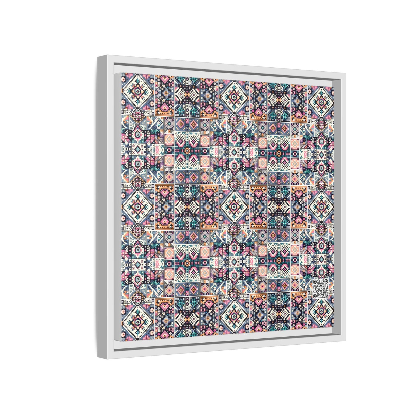 Matte Canvas, Framed (multi-Color) - 8404 Design-01