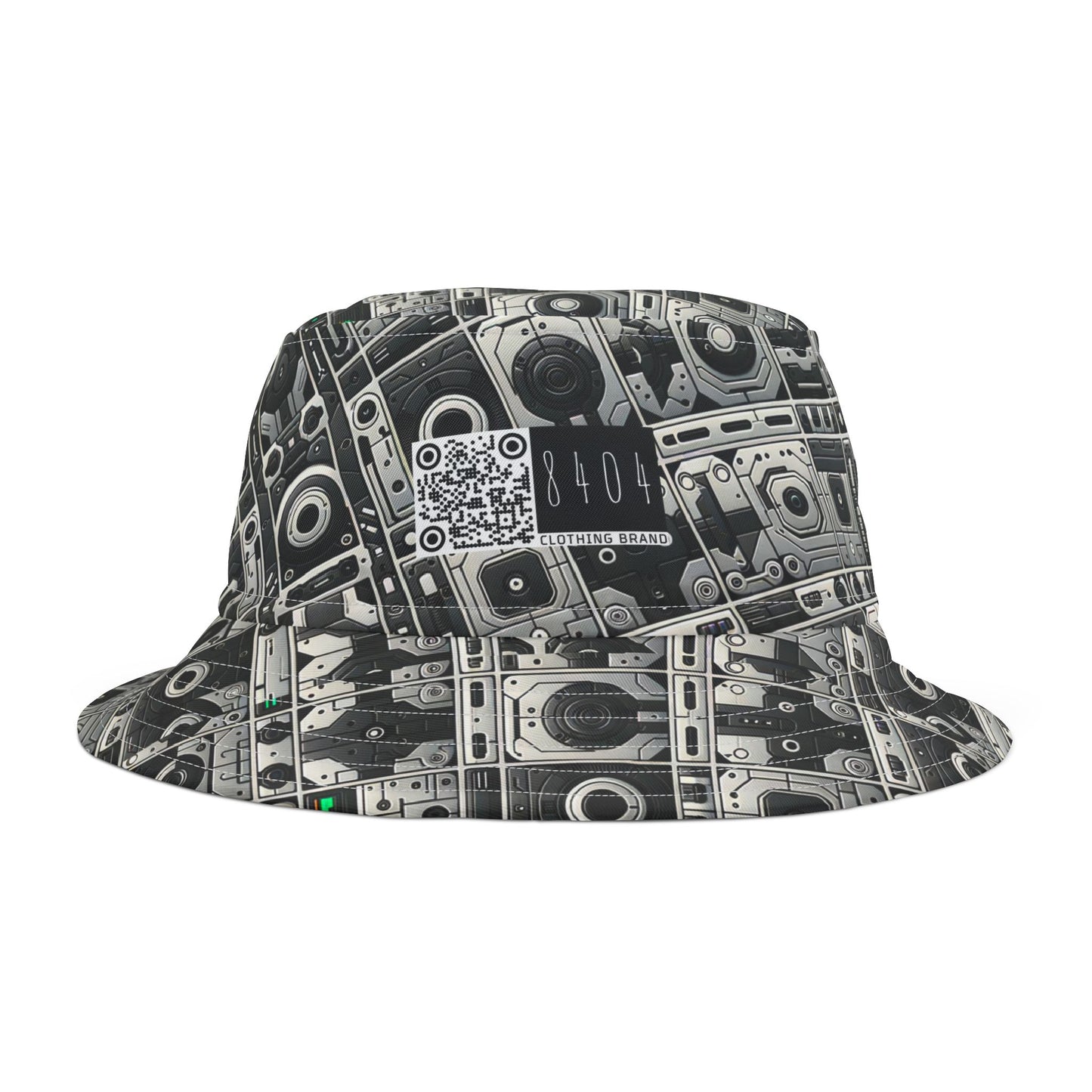 Tech Utility Aesthetics Tech-Forward Minimalism Bucket Hat - 8404 Design-60