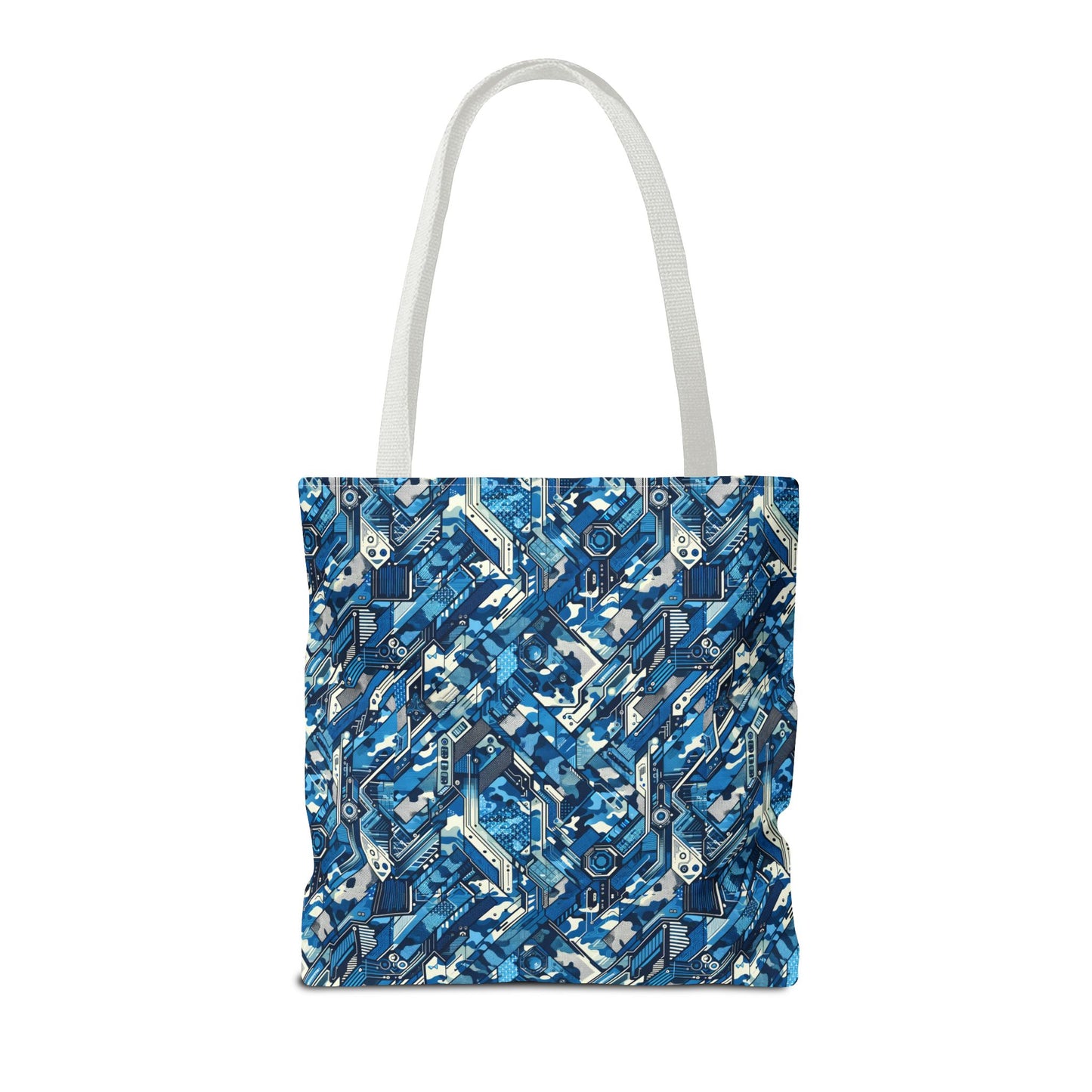 Tech Urban Camo Tech-Forward Streetwear With a Futuristic Military Edge Tote Bag - 8404 Design-39