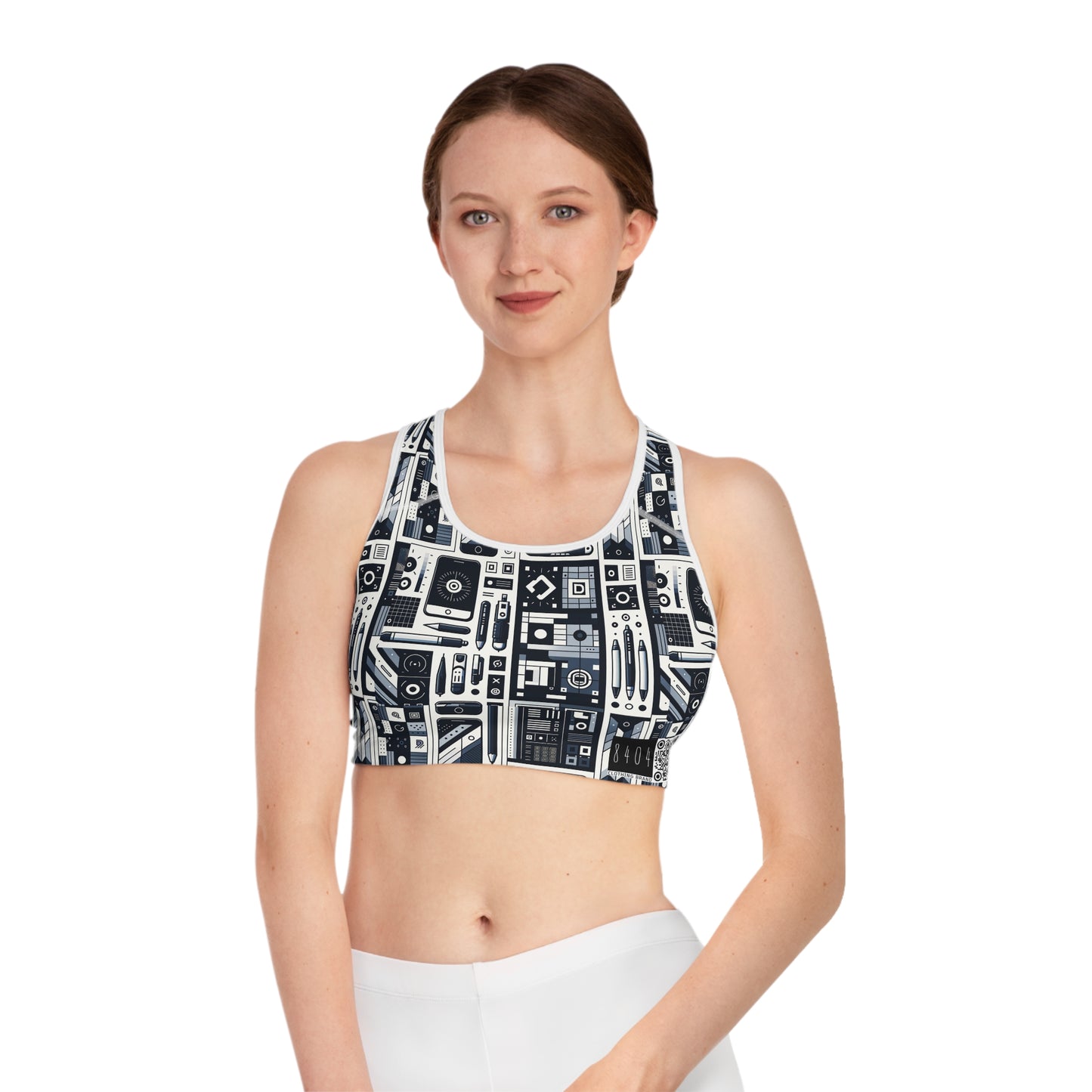 Minimalist Athleisure Minimalist Tech Sports Bra - 8404 Design-60