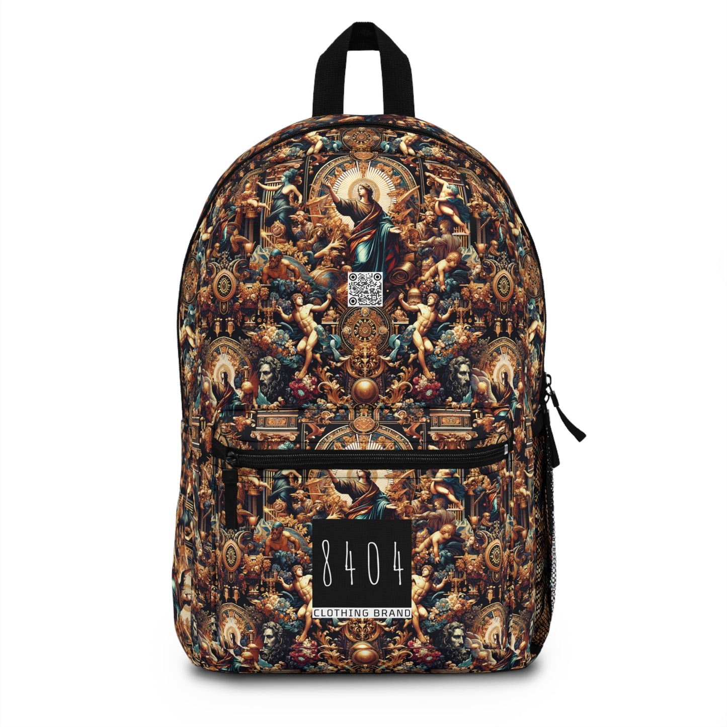 Digital Renaissance Luxurious Streetwear Inspired By Classical Art With a Modern Twist Backpack - 8404 Design-64