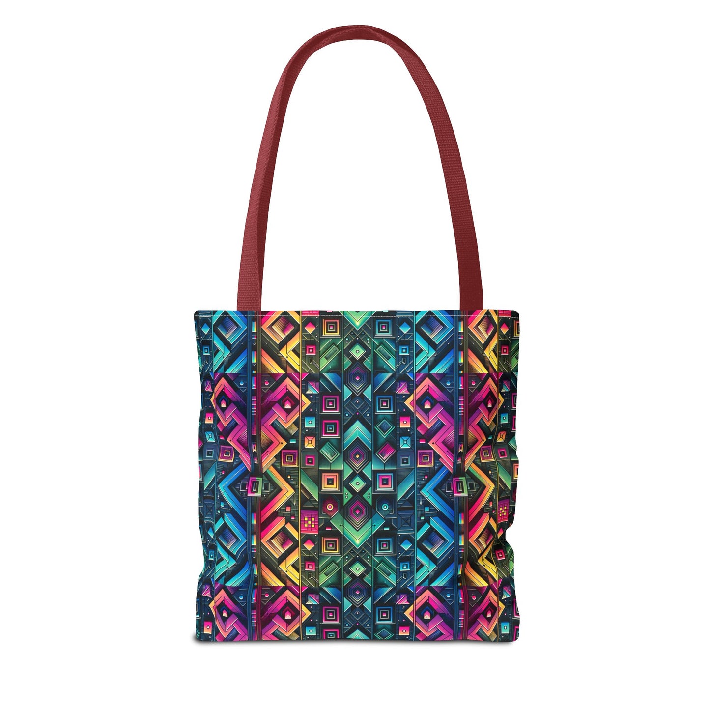Tech-Inspired Graphics Cyberpunk Cool Tote Bag - 8404 Design-58
