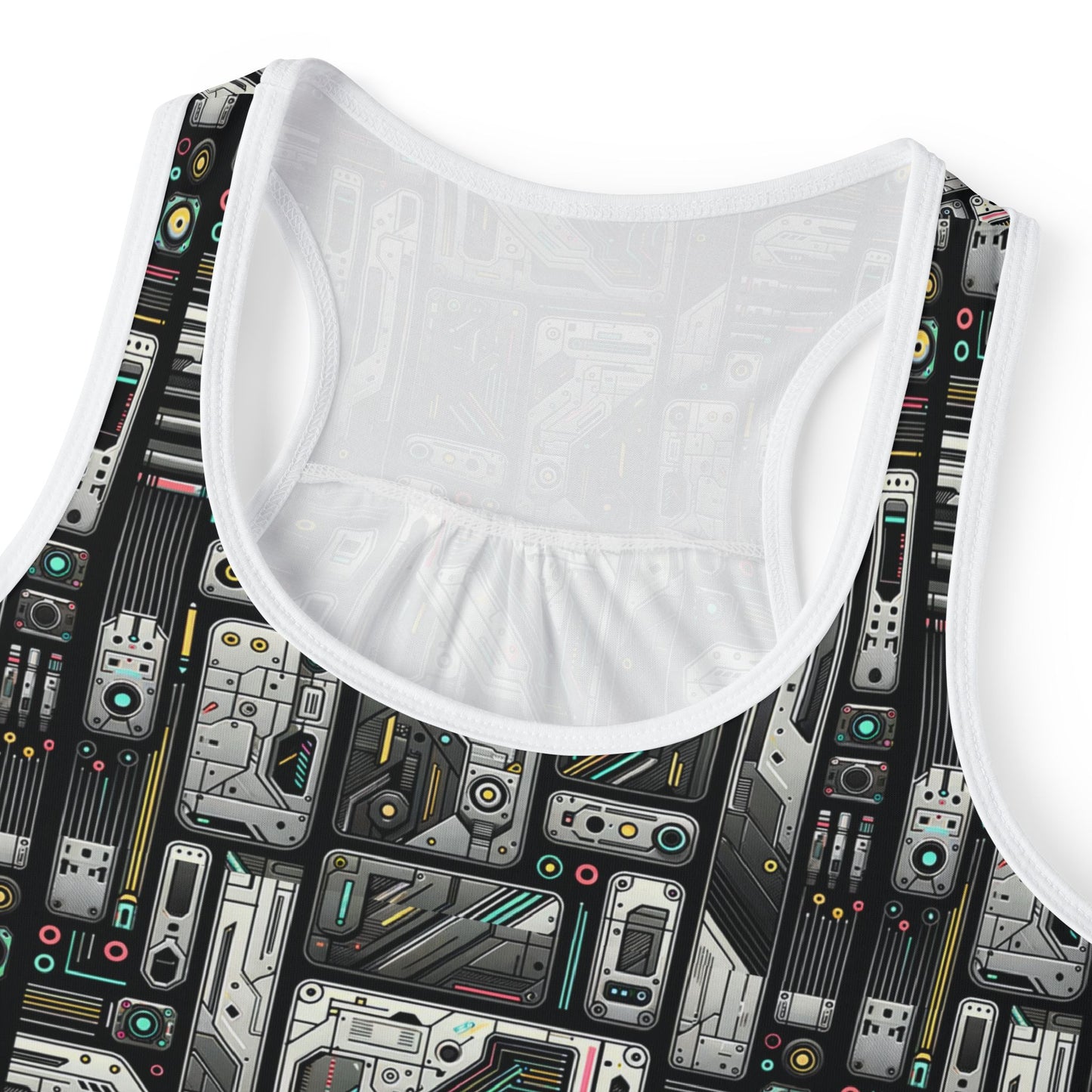Tech Utility Gear Tech-Forward Minimalism Women's Tank Top - 8404 Design-45